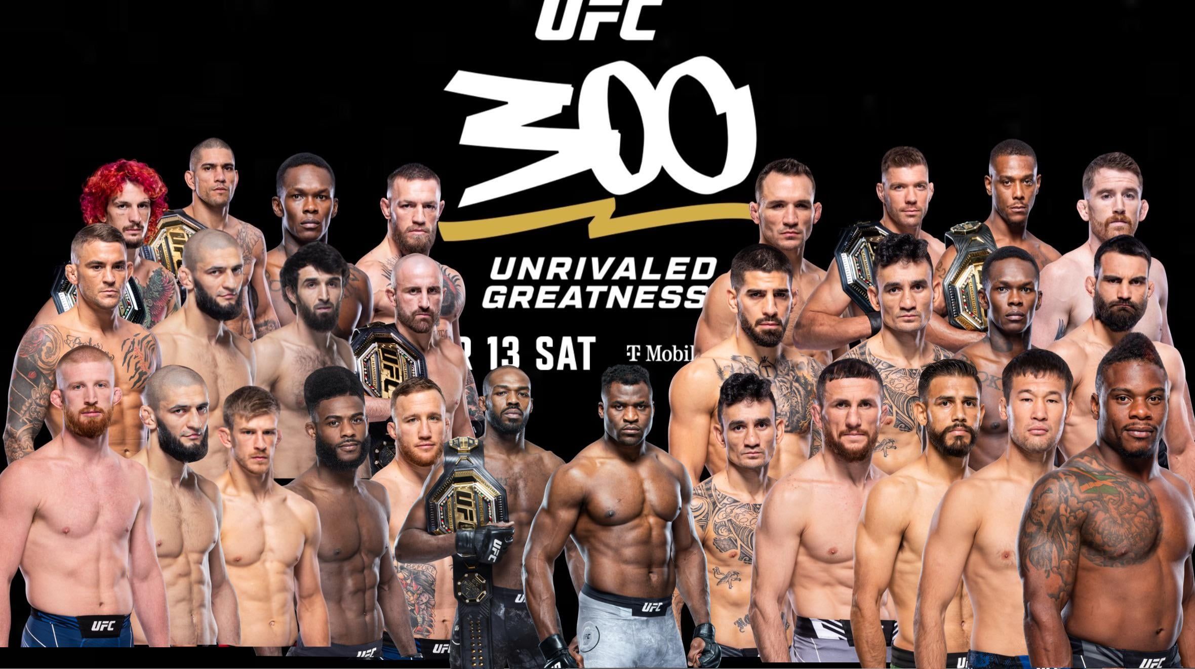 2360x1321 UFC 300 Wallpaper