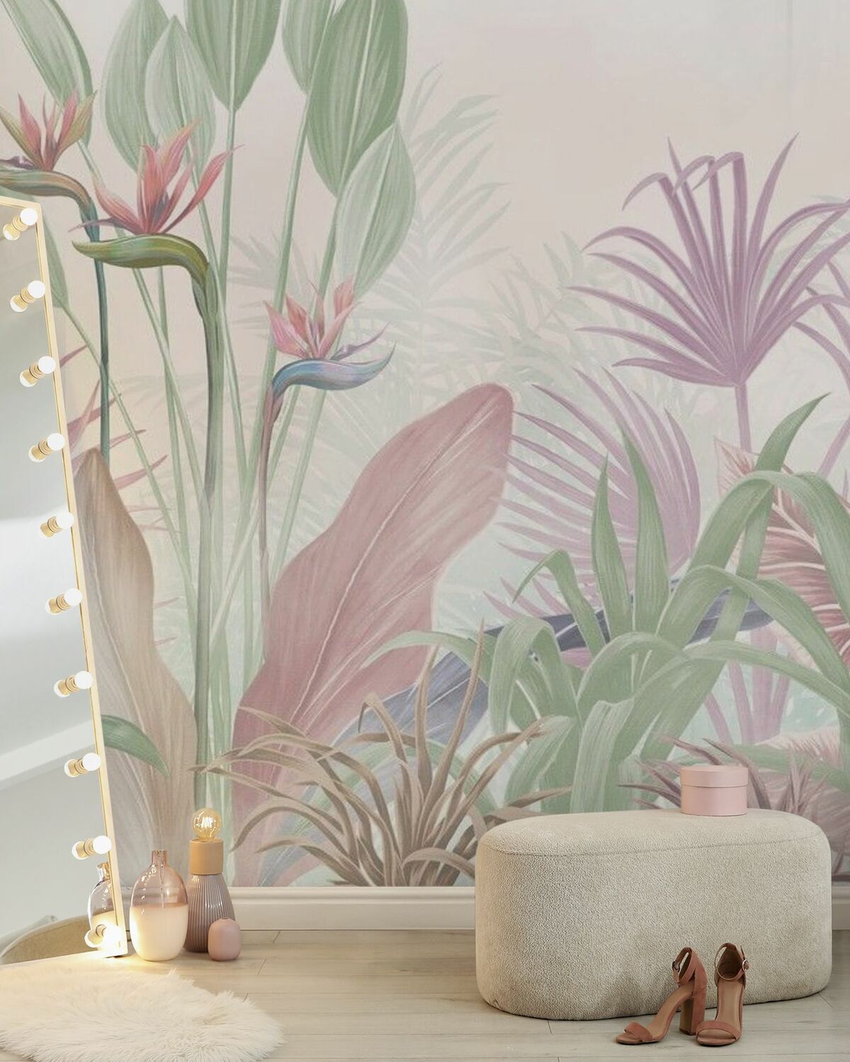 1200x1500 Wall Mural Paradise Plants / Children & Design Room The Wall Or Peel And Stick