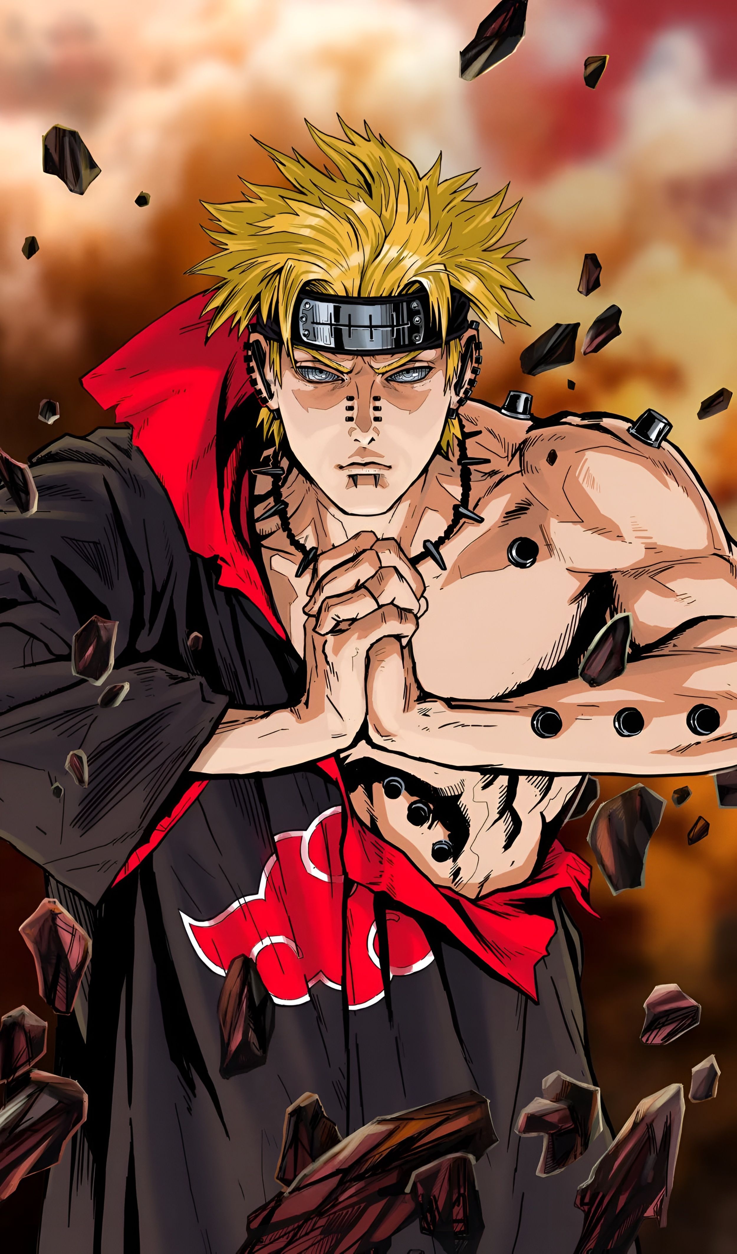 2500x4250 Pain Naruto Shinra Tensei 4K Wallpaperx2893