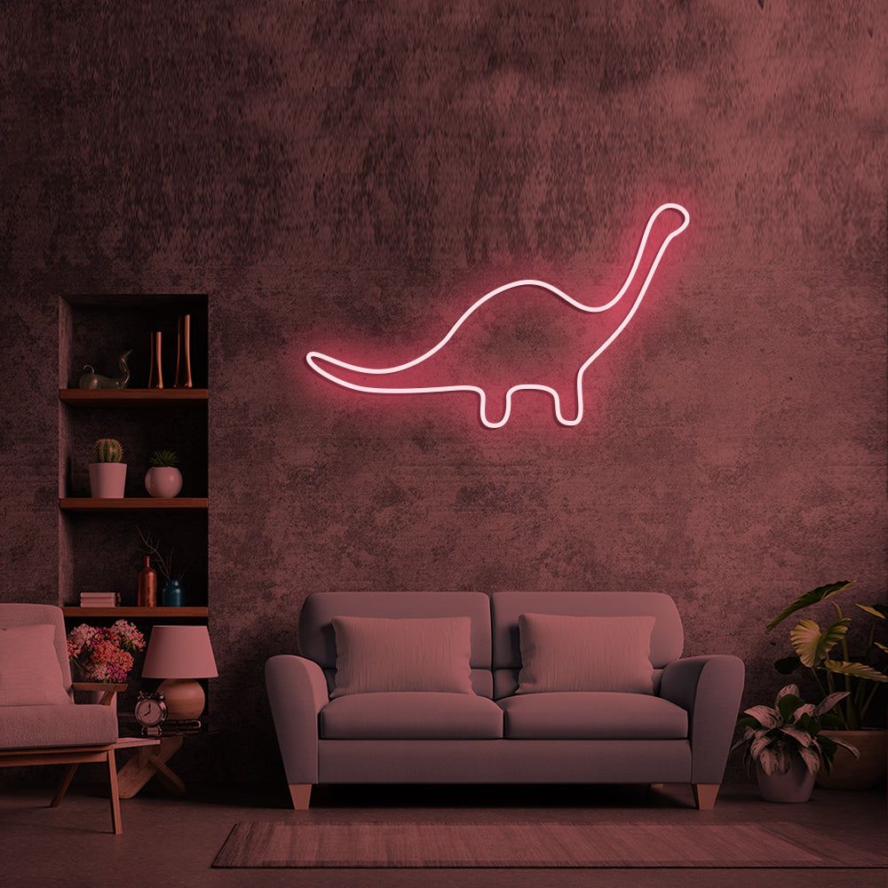 1000x1000 Dinosaur Neon Sign Neon Sign For Gifts, Room Decor