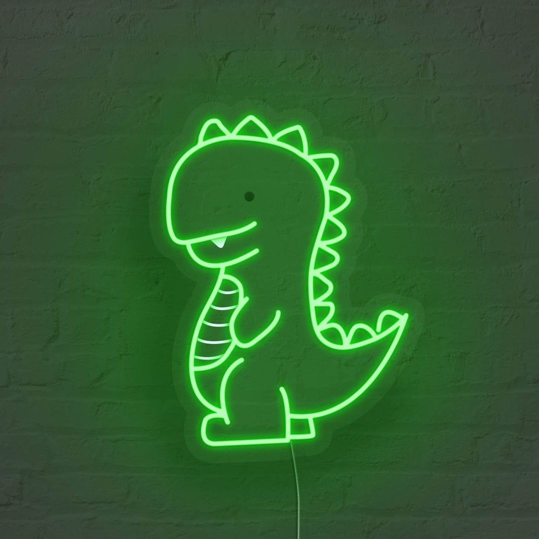 1080x1080 Cartoon Dinosaur LED Neon Sign
