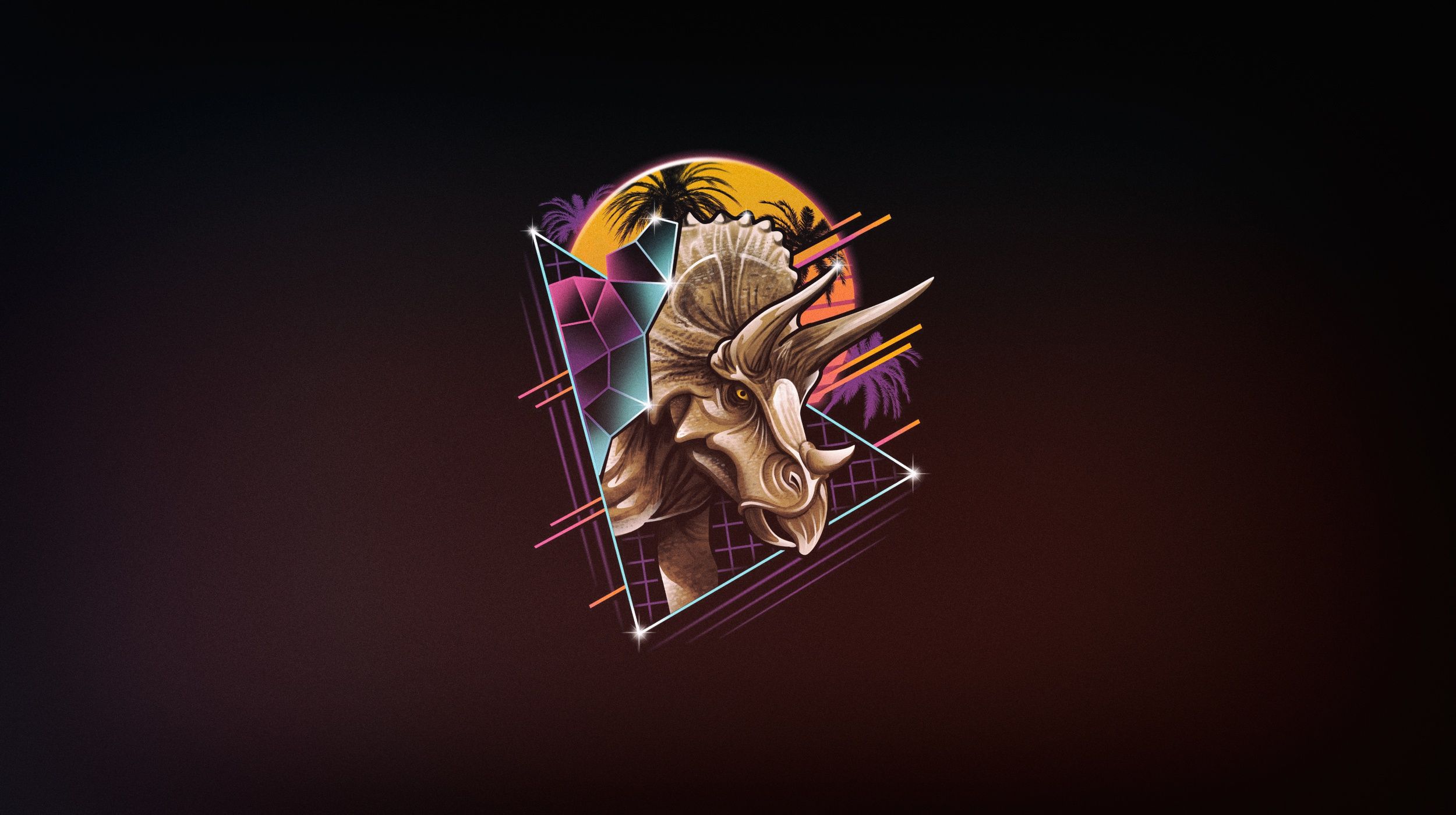 2500x1400 Free figure, dinosaur 2K wallpaper for desktop and phone