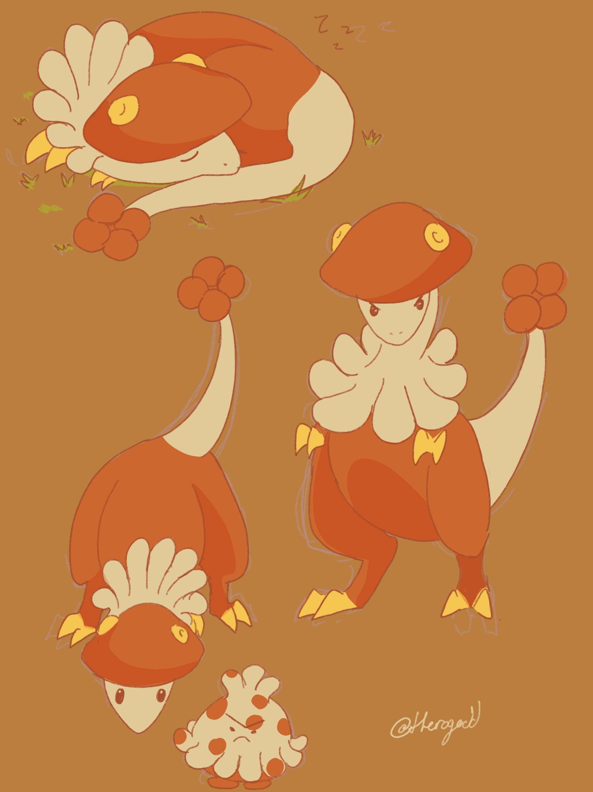 2048x2732 I drew my Shiny Breloom from scarlet! I love it sm