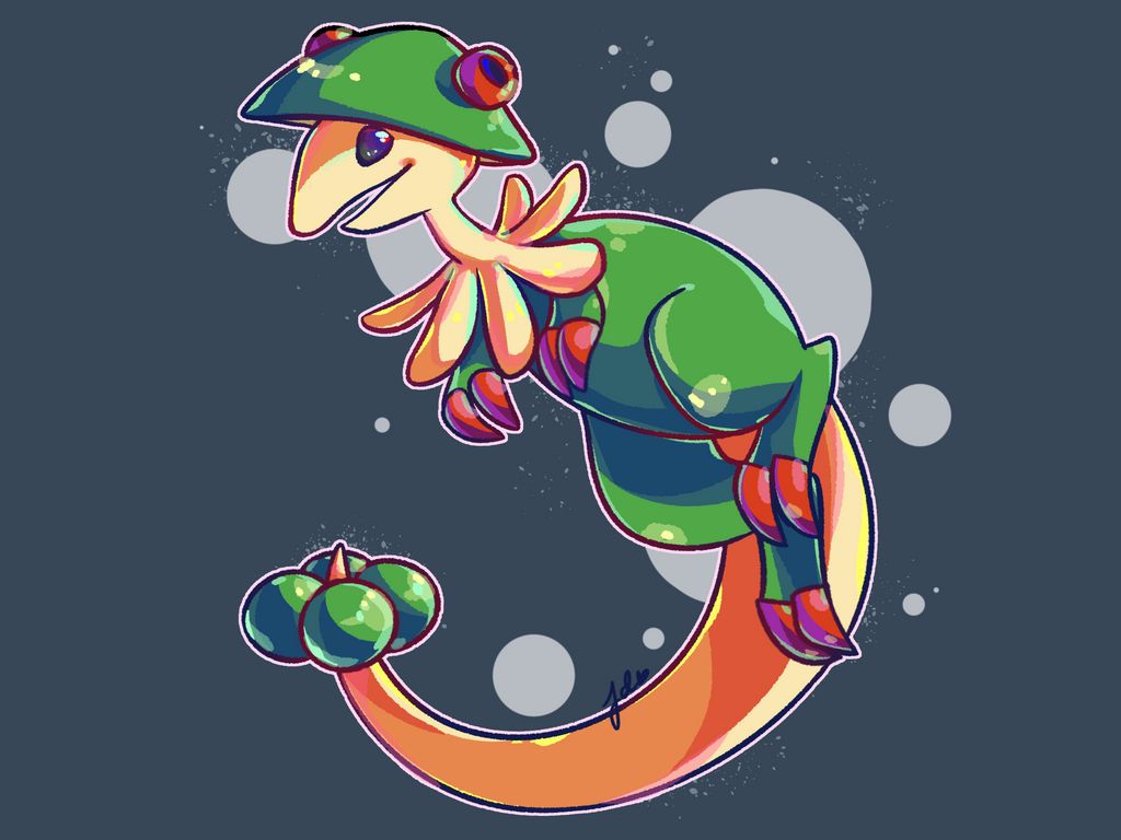 1024x768 Breloom fan art