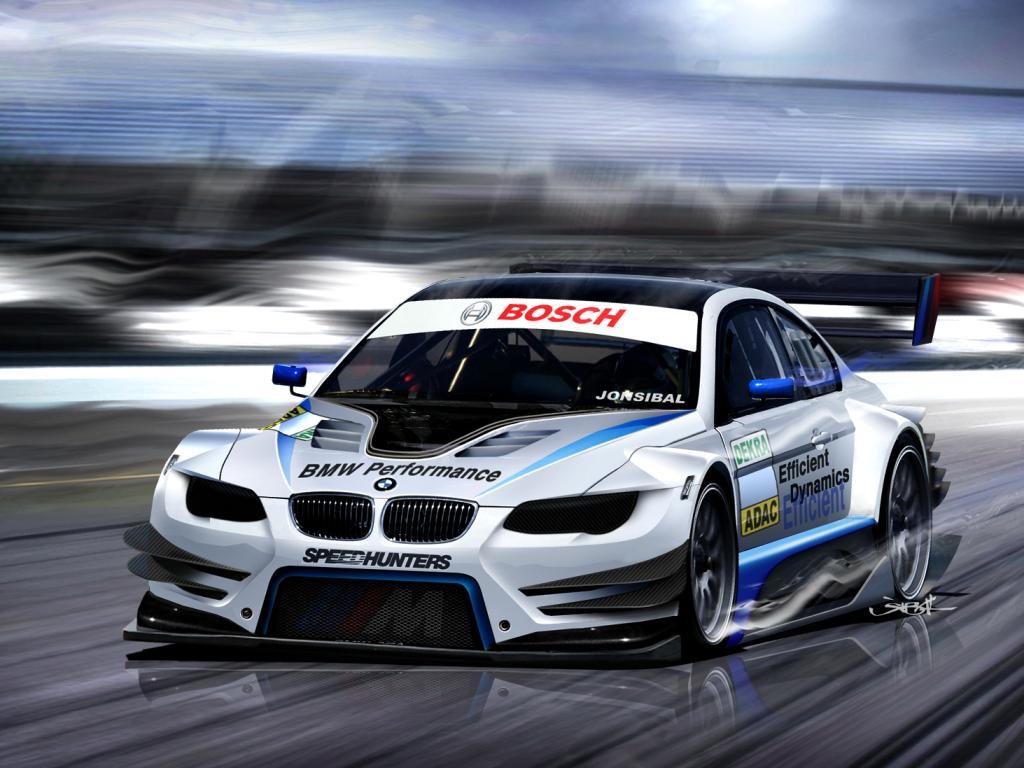 1024x768 Racing Car Wallpaper