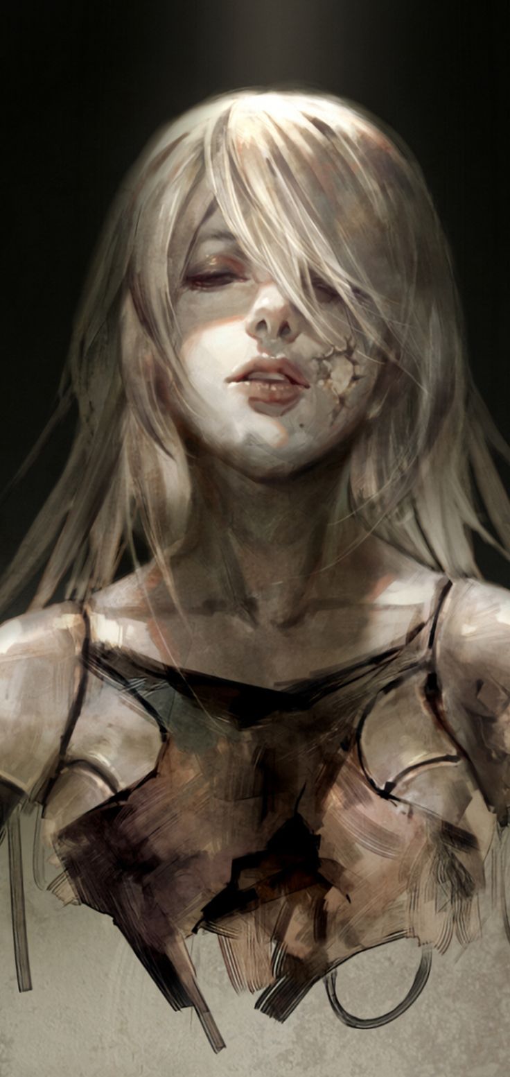 736x1553 NieR:Automata A2k Wallpaper