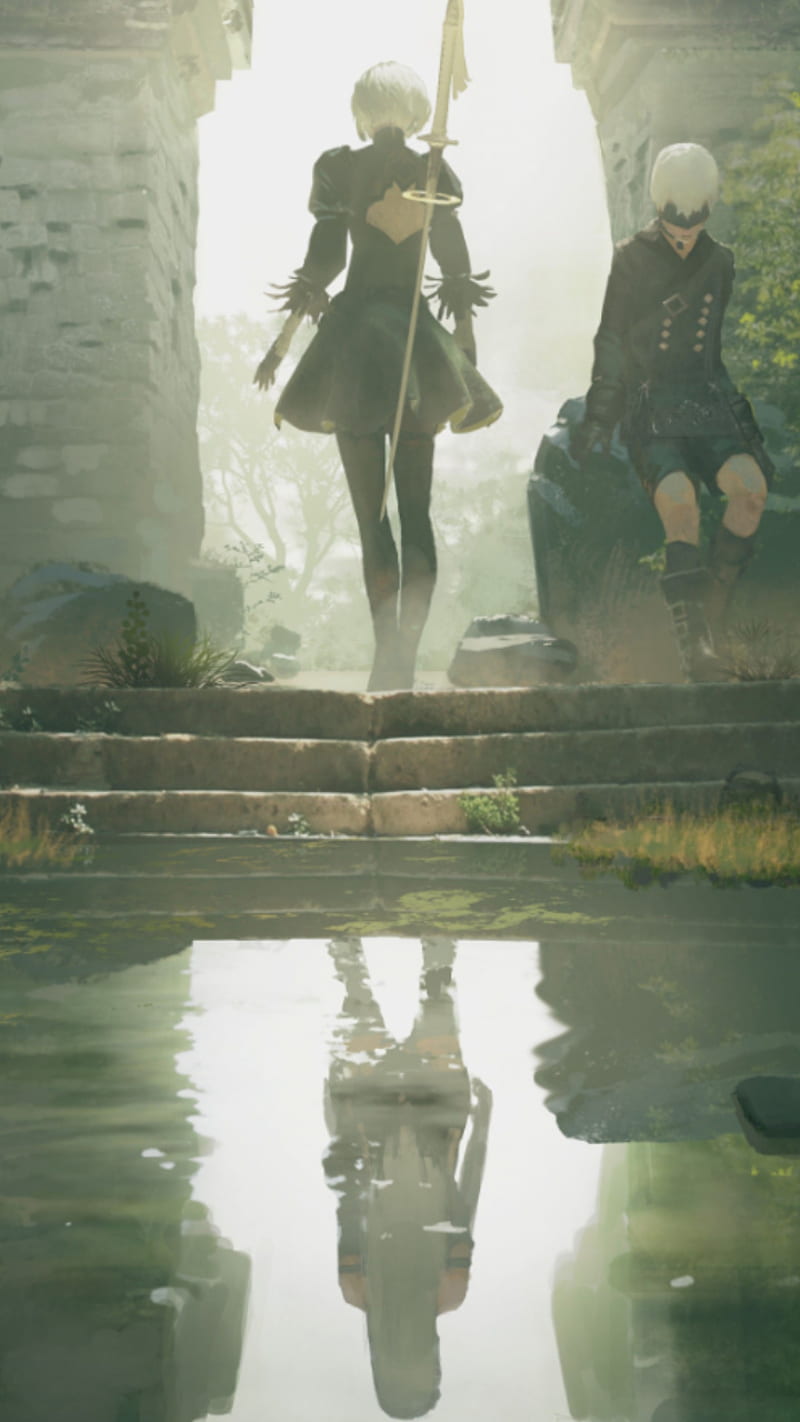 800x1422 HD nier a2 wallpaper