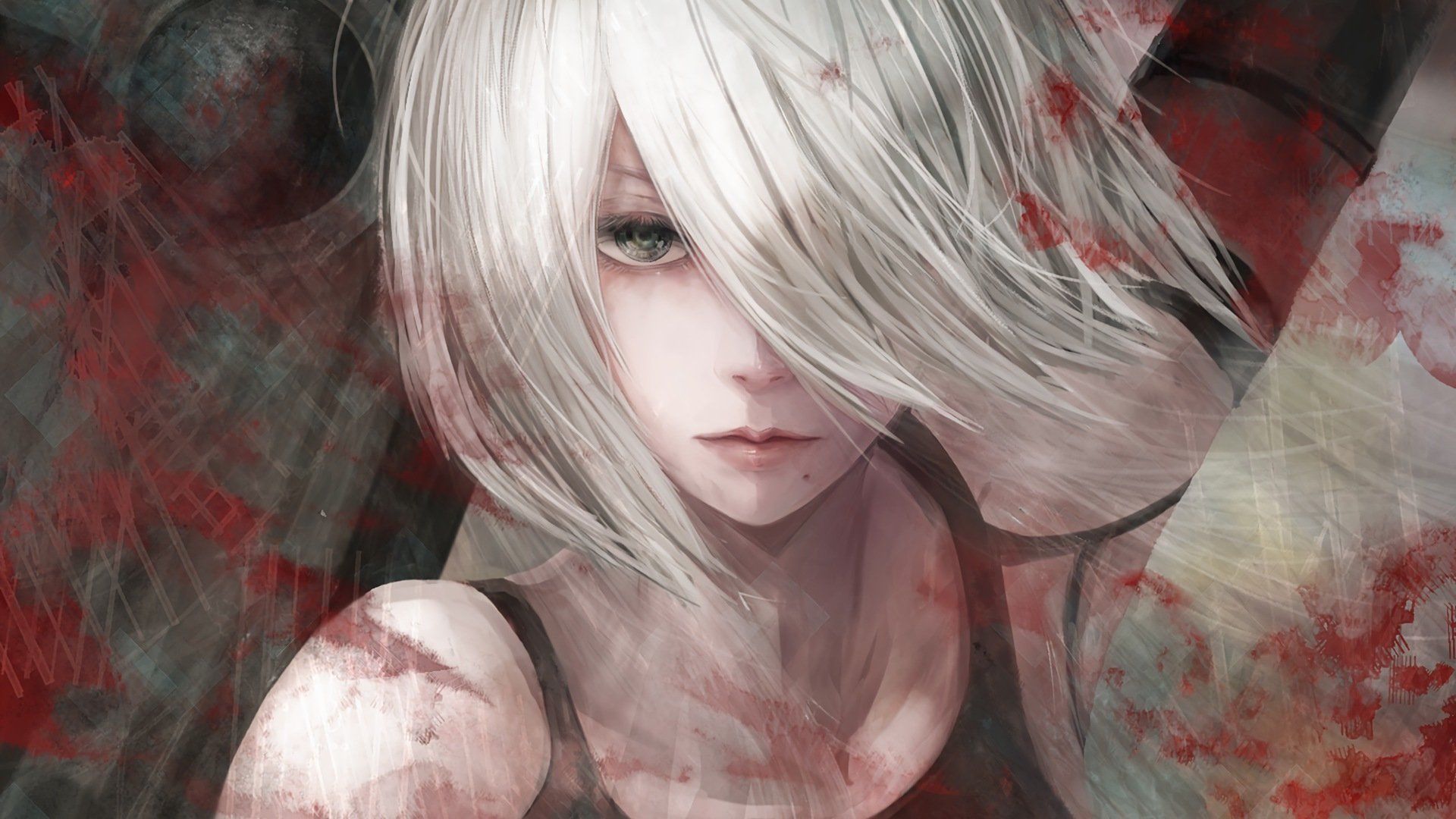1920x1080 YoRHa Type A No.2: Automata HD Wallpaperx1080