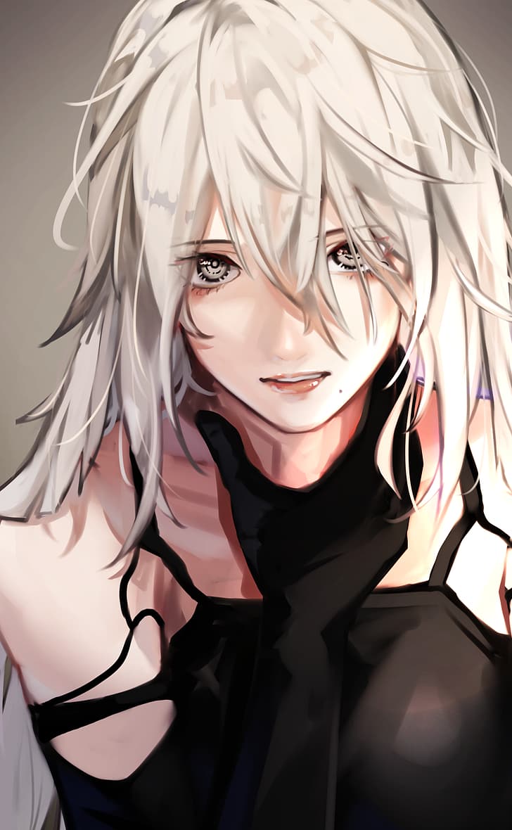 728x1180 HD wallpaper: anime girls, Nier: Automata, A2 (Nier: Automata), portrait display