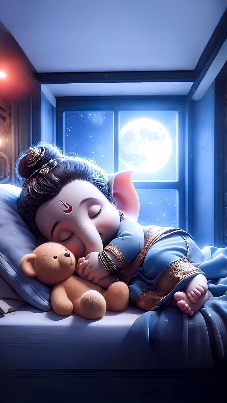 736x1306 Ganesha cartoon wallpaper. Cute ganpati bappa wallpaper, Ganesh 4k wallpaper, Lord ganesh 4k