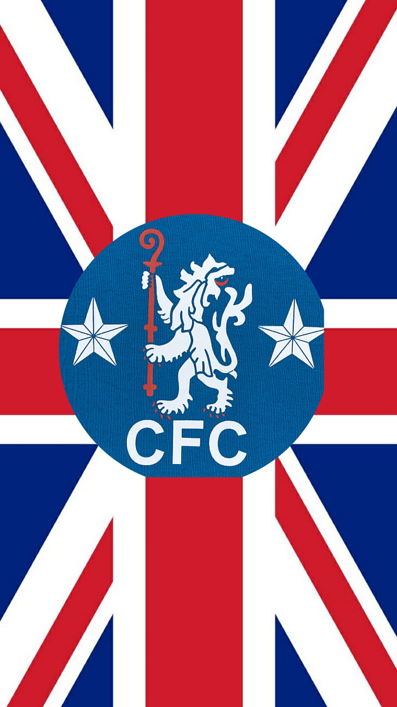 800x1423 Chelsea FC retro, british, chelsea fc, chelsea football club, flag, football, HD phone wallpaper