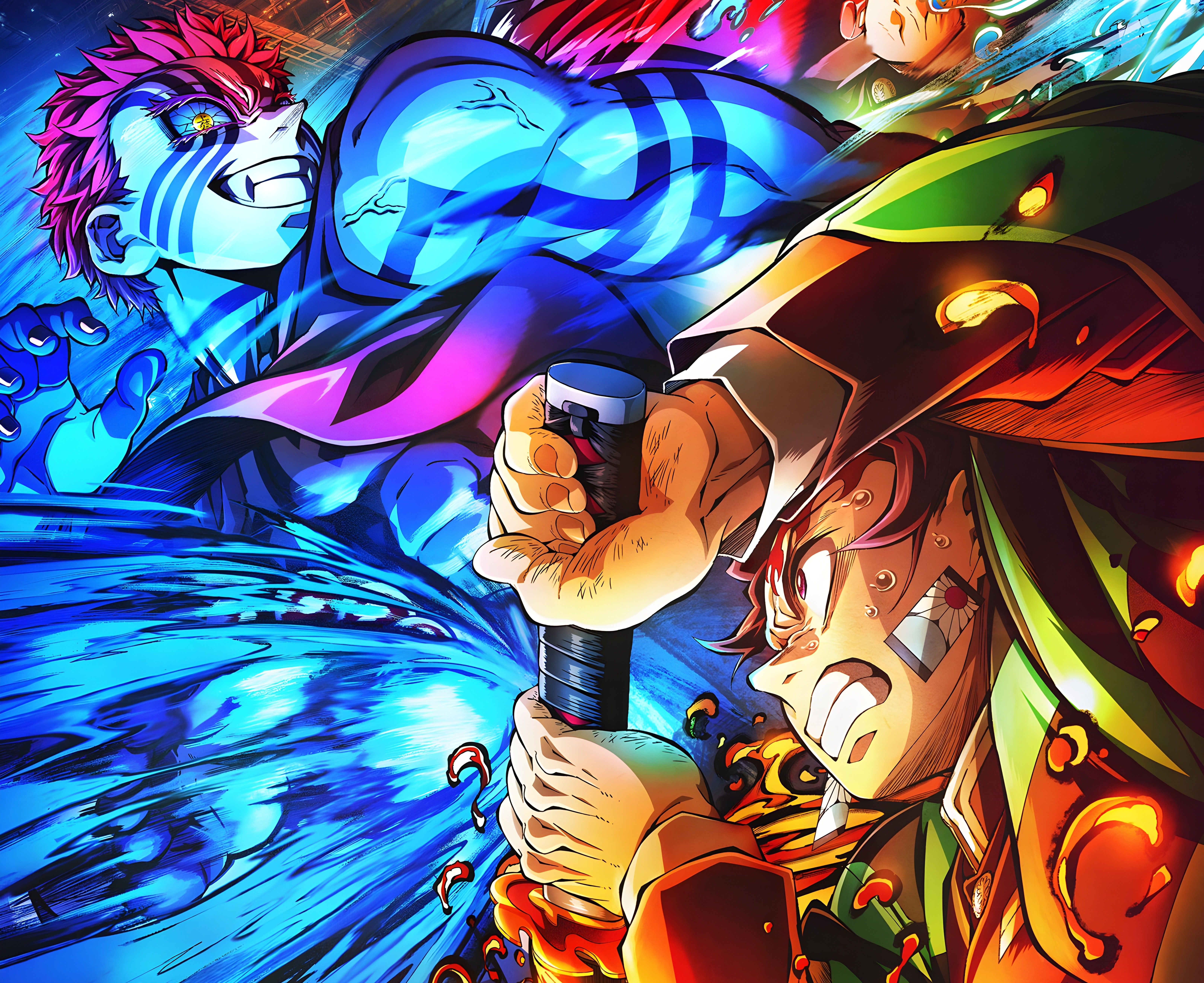 6400x5223 Demon Slayer 4K Wallpaper
