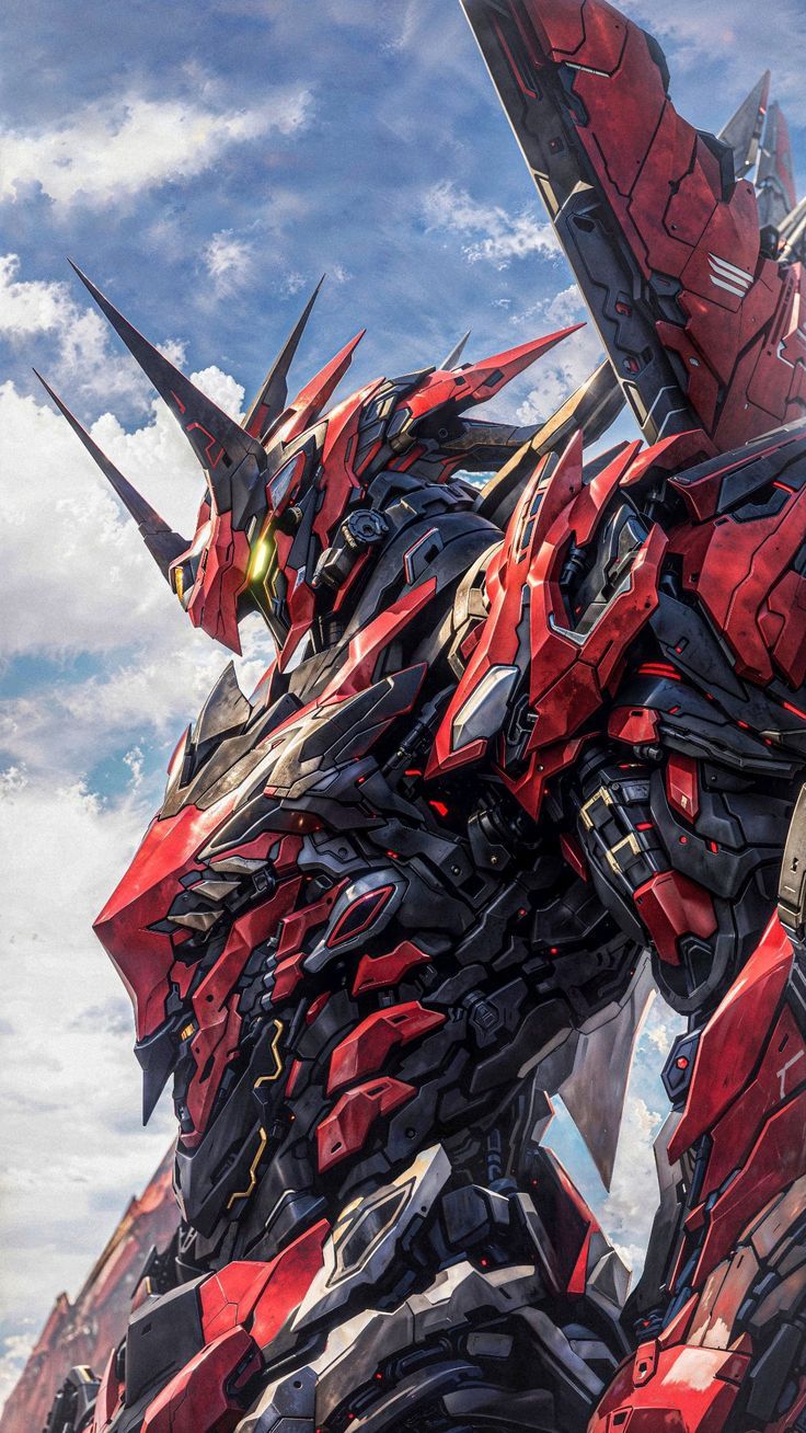736x1308 Gundam realistic wallpaper. Mecha wallpaper HD 4k, Anime mechas, Armor god