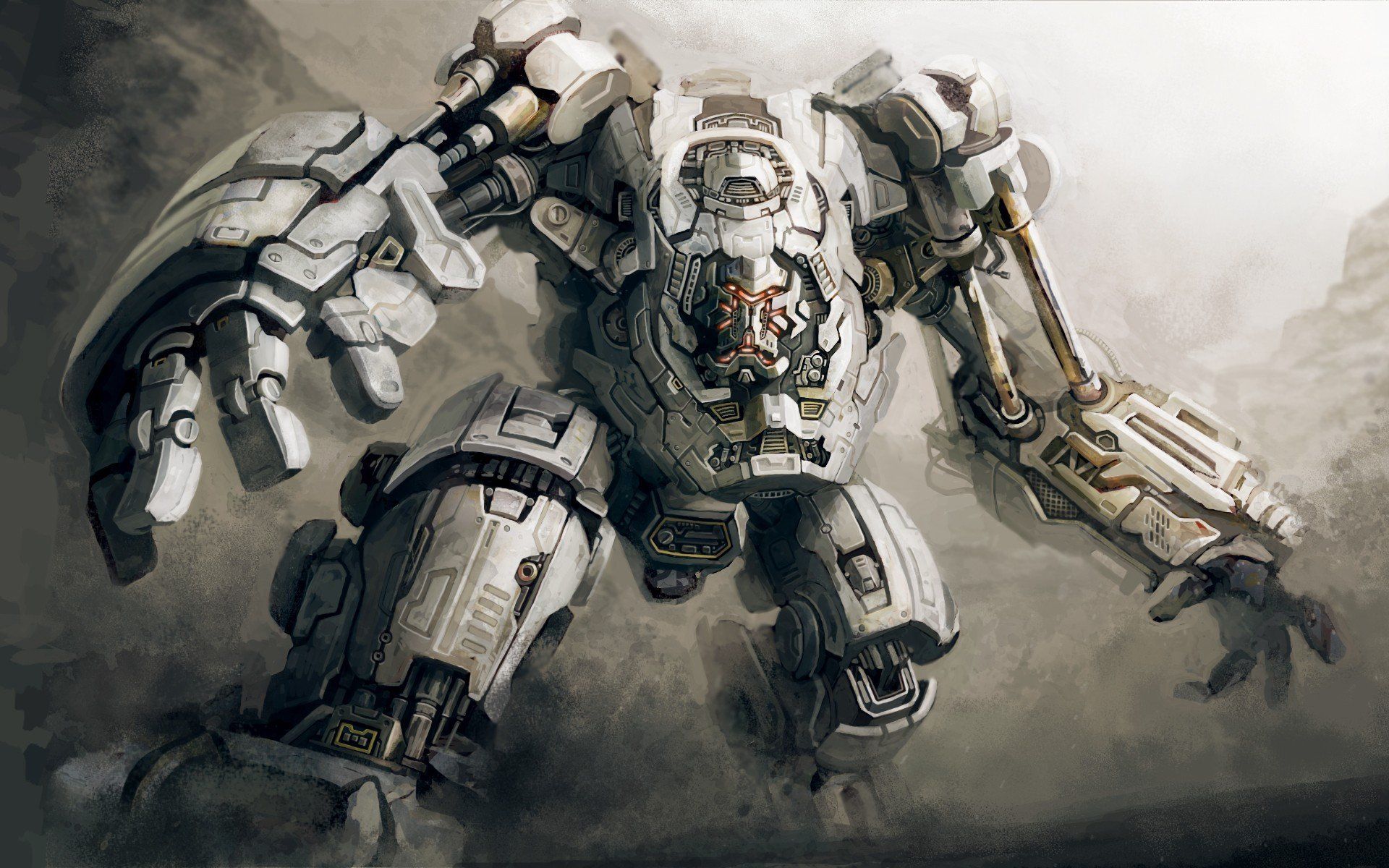 1920x1200 robots, Mecha, Drawings, Anime Wallpaper HD / Desktop and Mobile Background