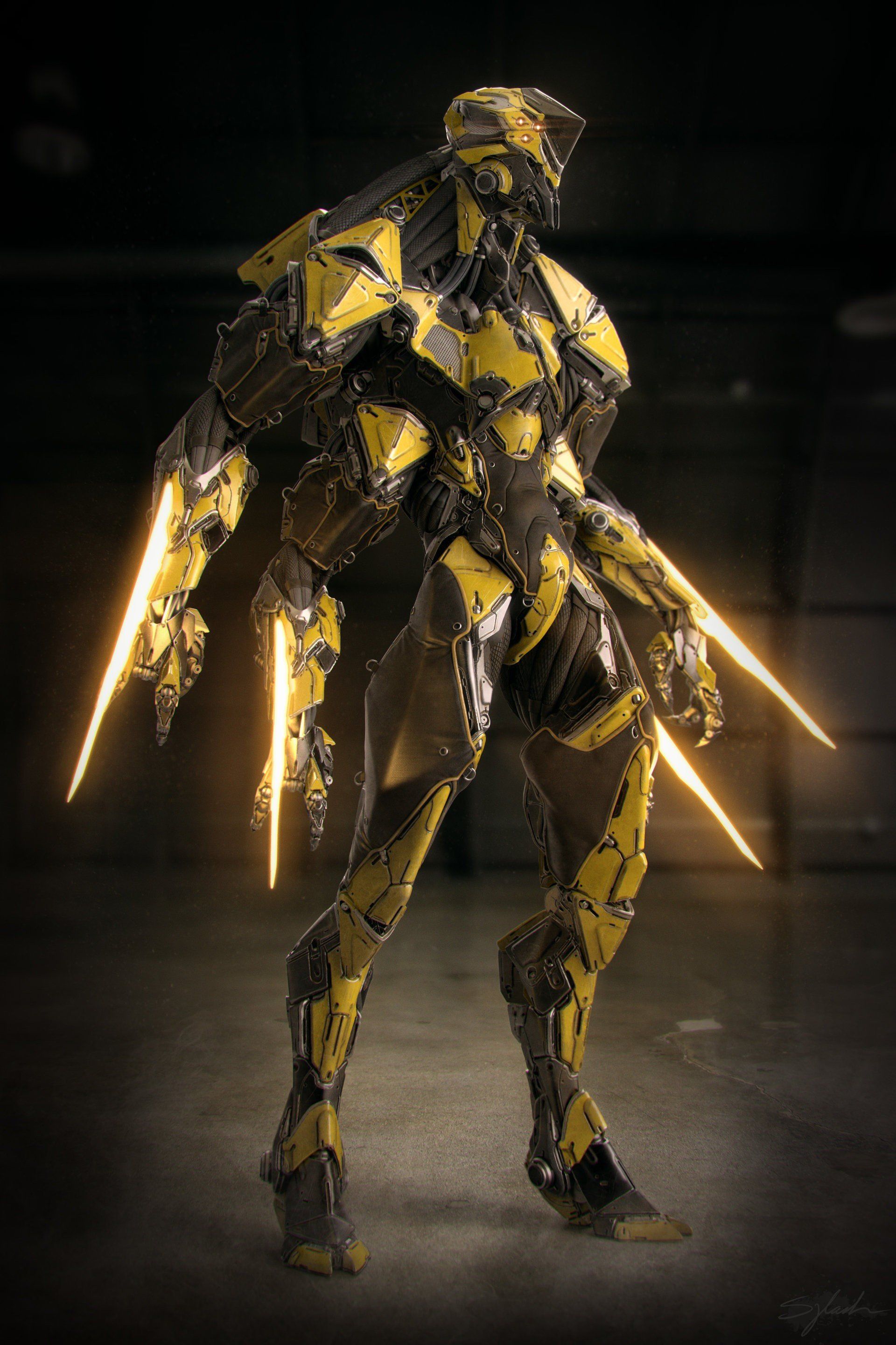 1920x2880 futuristic, Robot Wallpaper HD / Desktop and Mobile Background