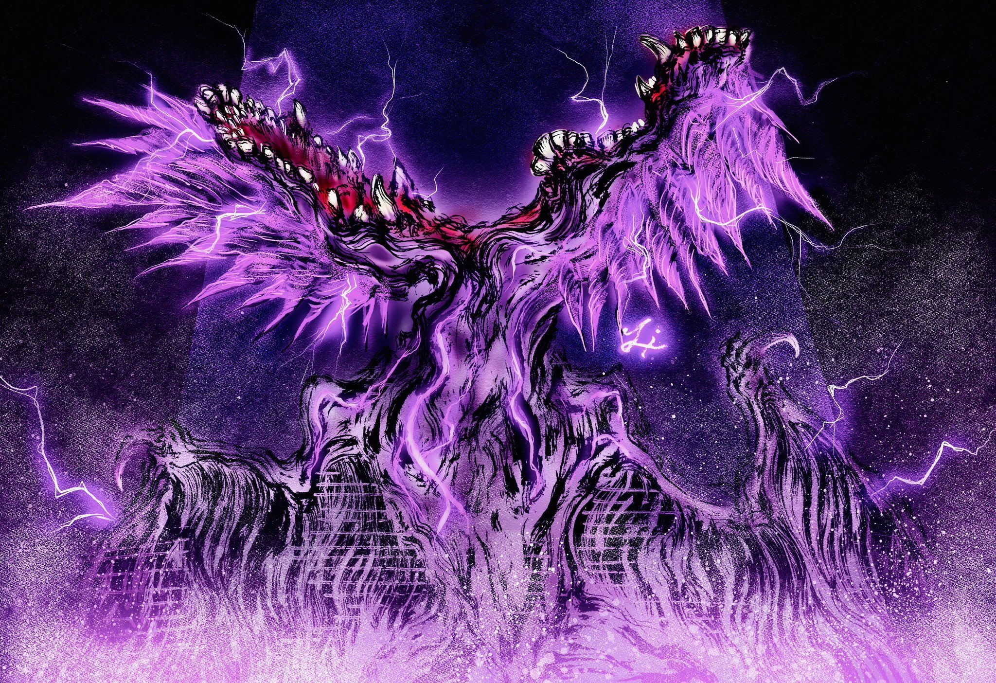 2048x1404 Would Monster Hunters be able to slay ED Caligo Miasma Of Night And ED Adel Baron Of Night