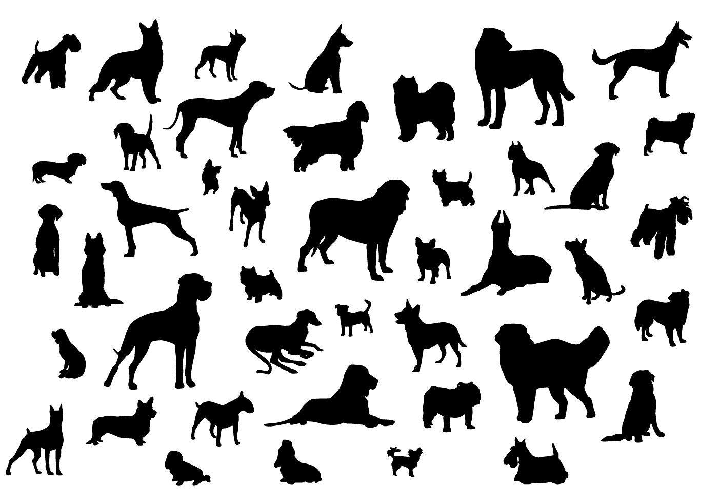 Dog Silhouette Wallpapers - Top Free Dog Silhouette Backgrounds -  WallpaperAccess