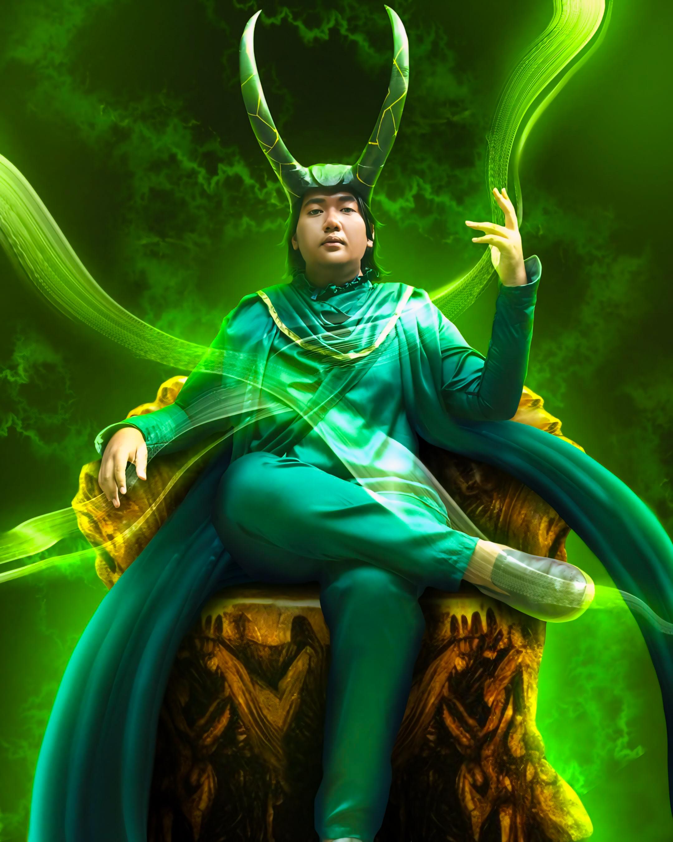 2160x2700 God of Stories Loki cosplay