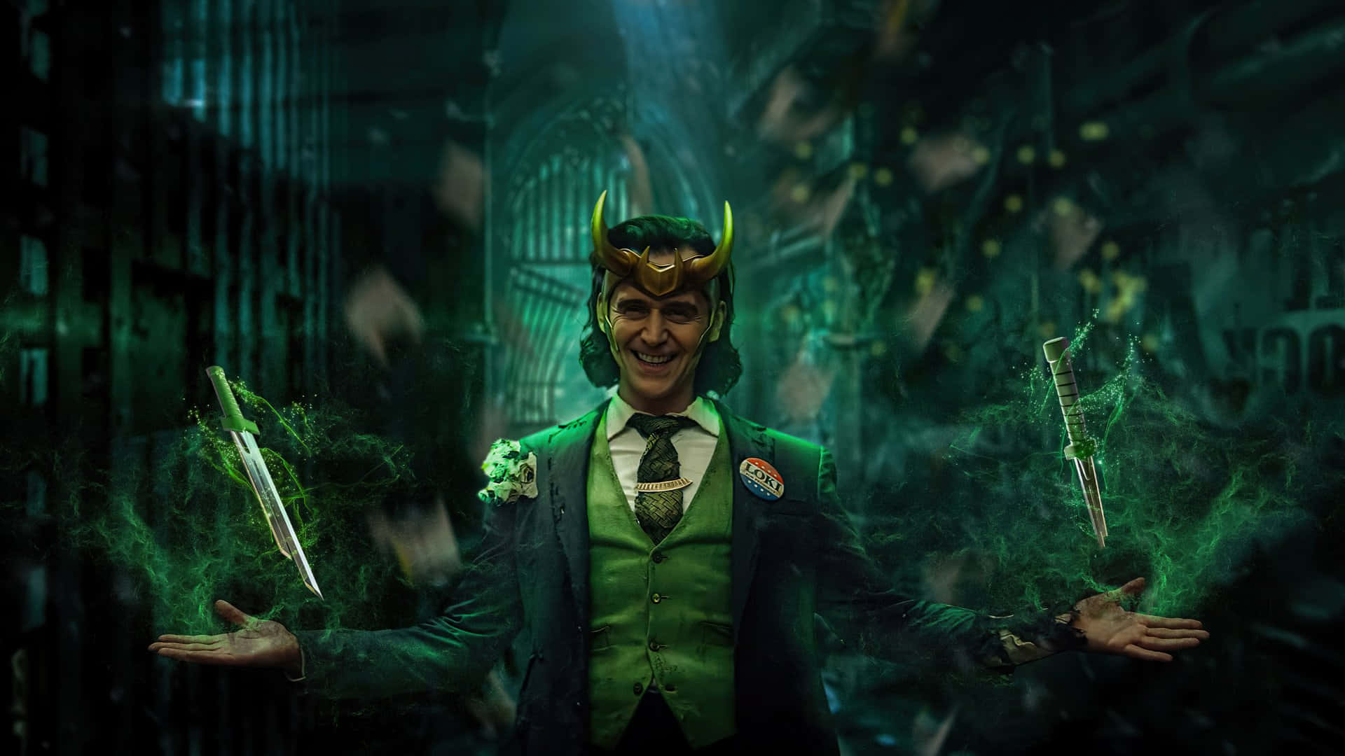 1920x1080 Download The God of Mischief, Loki of Asgard Background