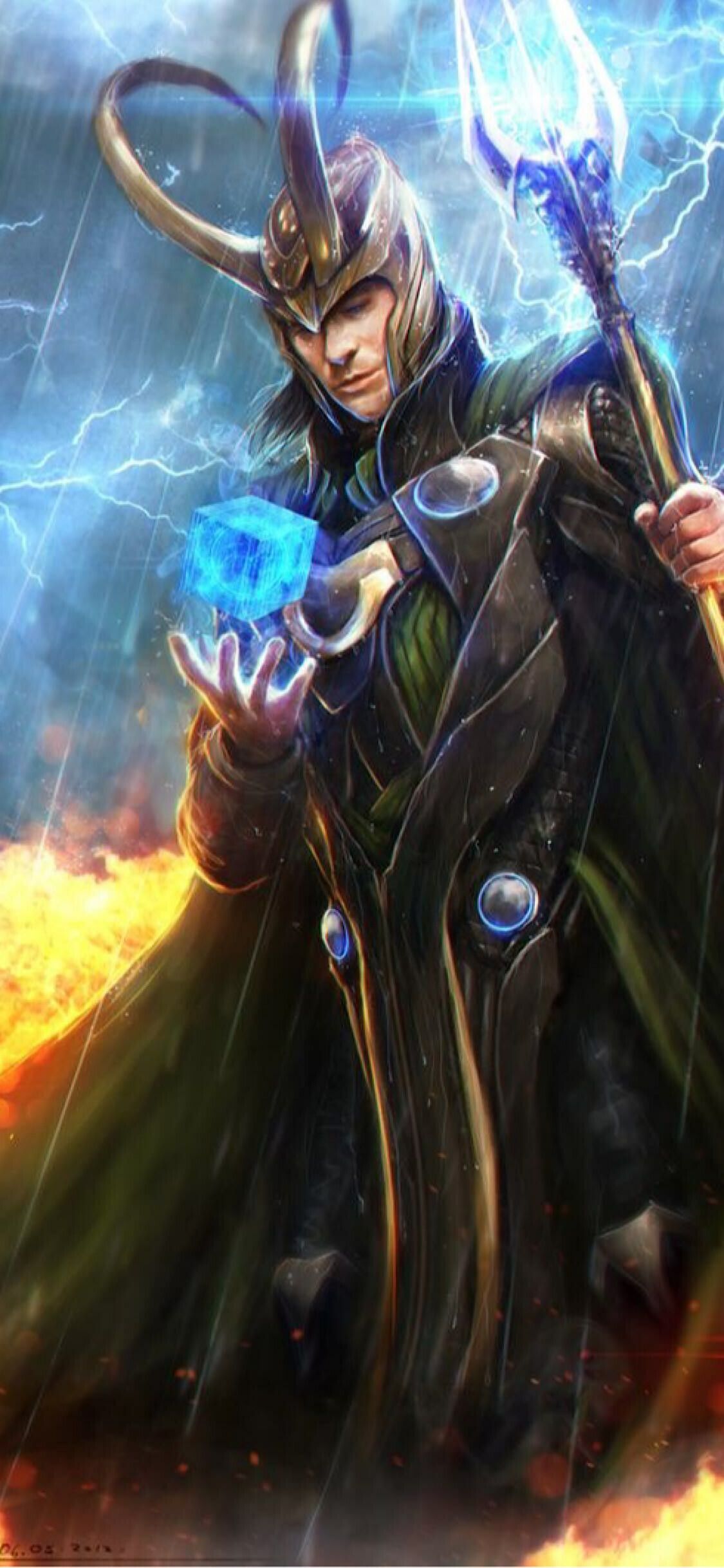 1125x2436 Loki Wallpaper