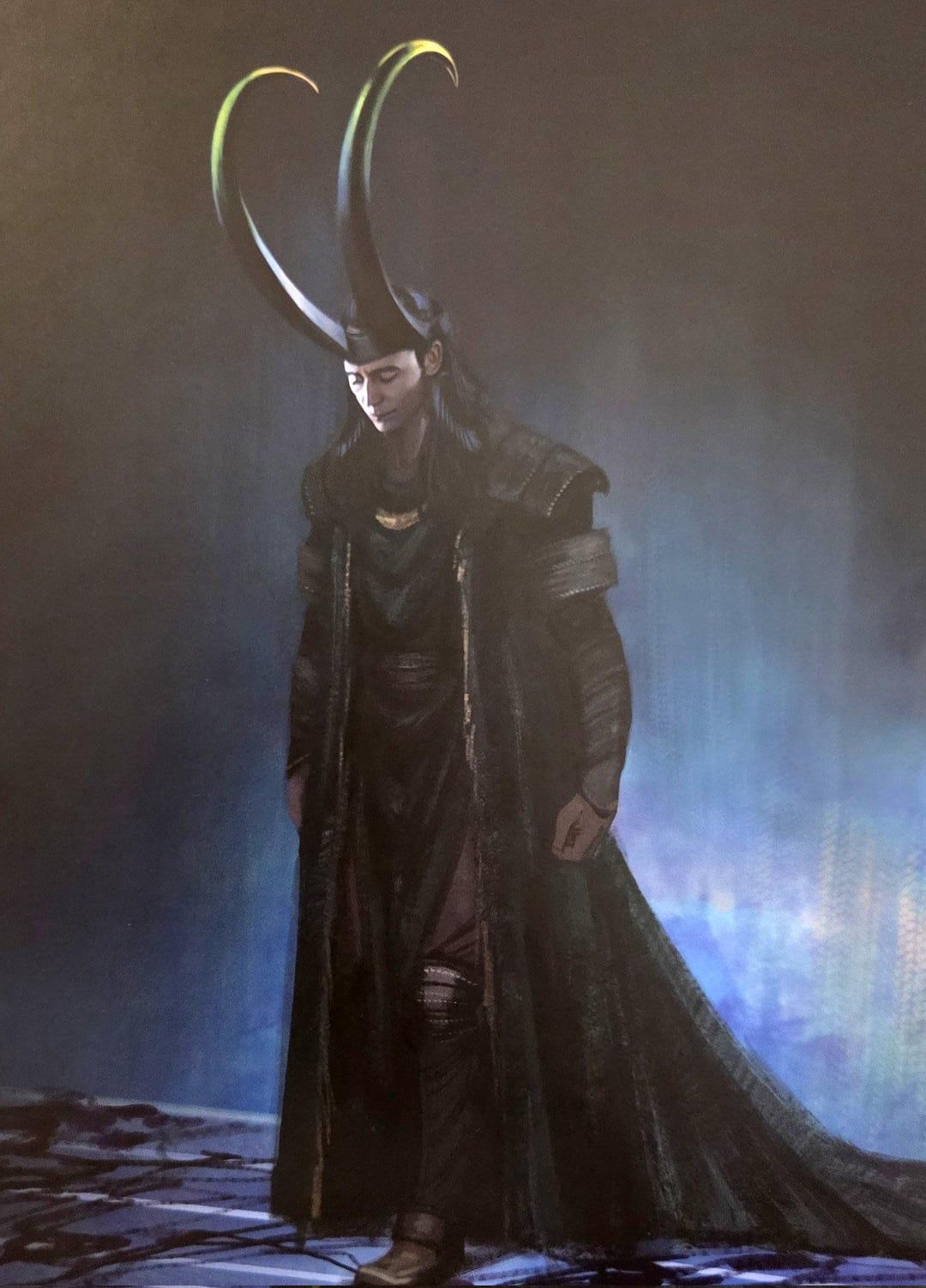 1080x1501 Concept art for Loki's God of Stories costume for Season 2