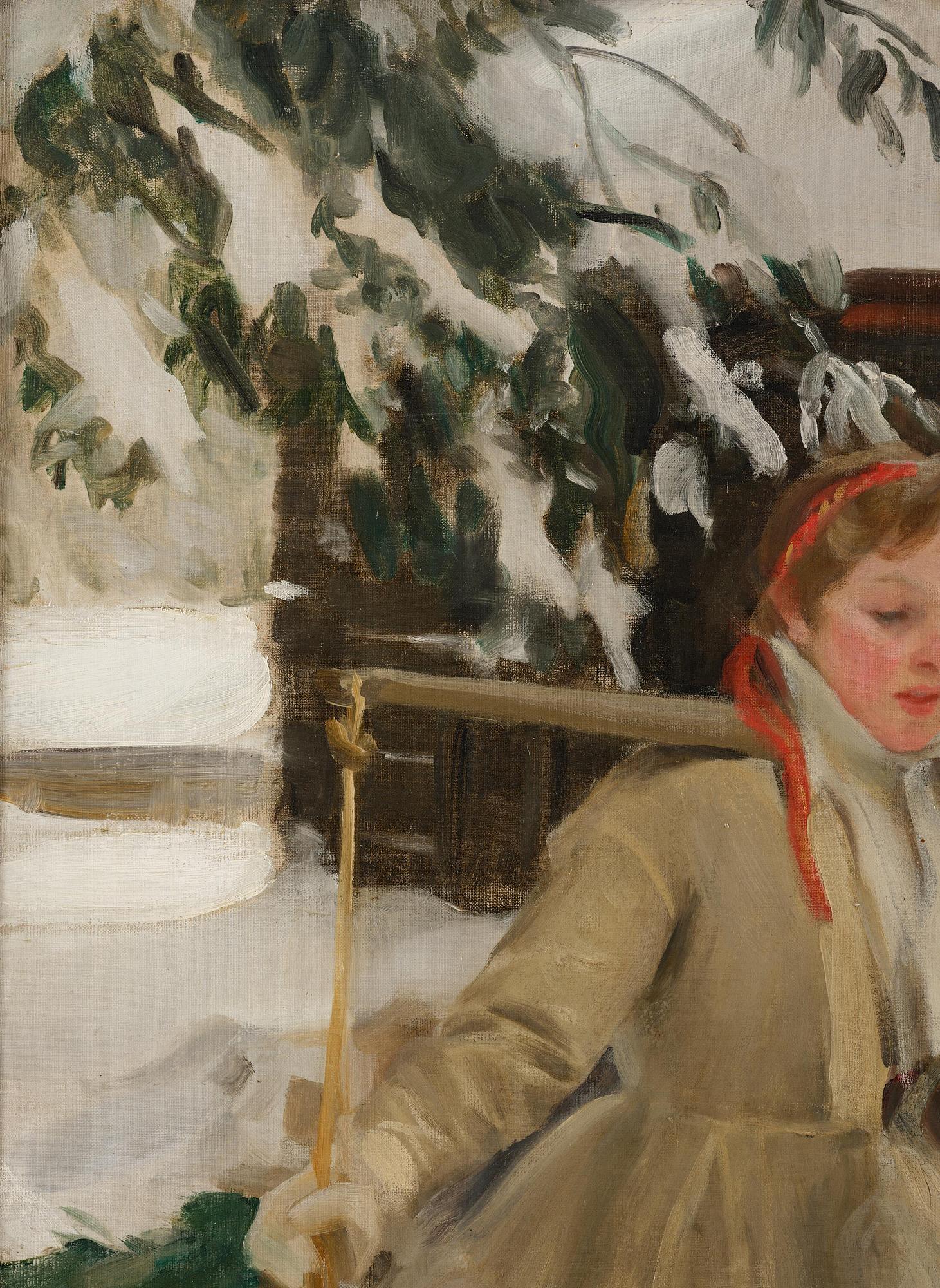 1461x2000 Anders Zorn, Hämta vatten (The Water Pails)
