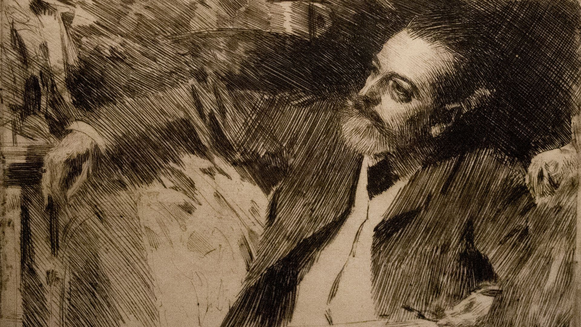 1920x1080 Zorn's etching of Proust: a mastercopy session