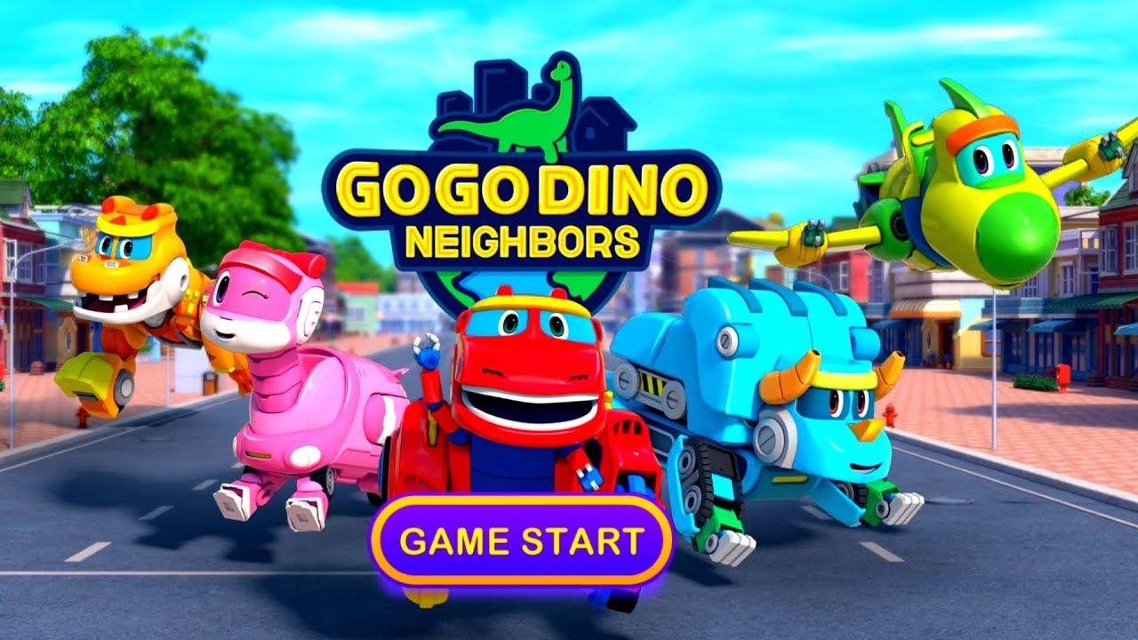 1280x720 Gogo dino robot transformer gameplay