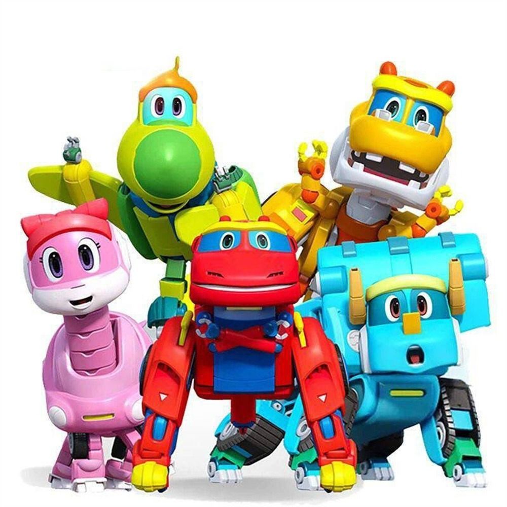1000x1000 Gogo Dino Transformation Toys Deformation Action Figures For Kids