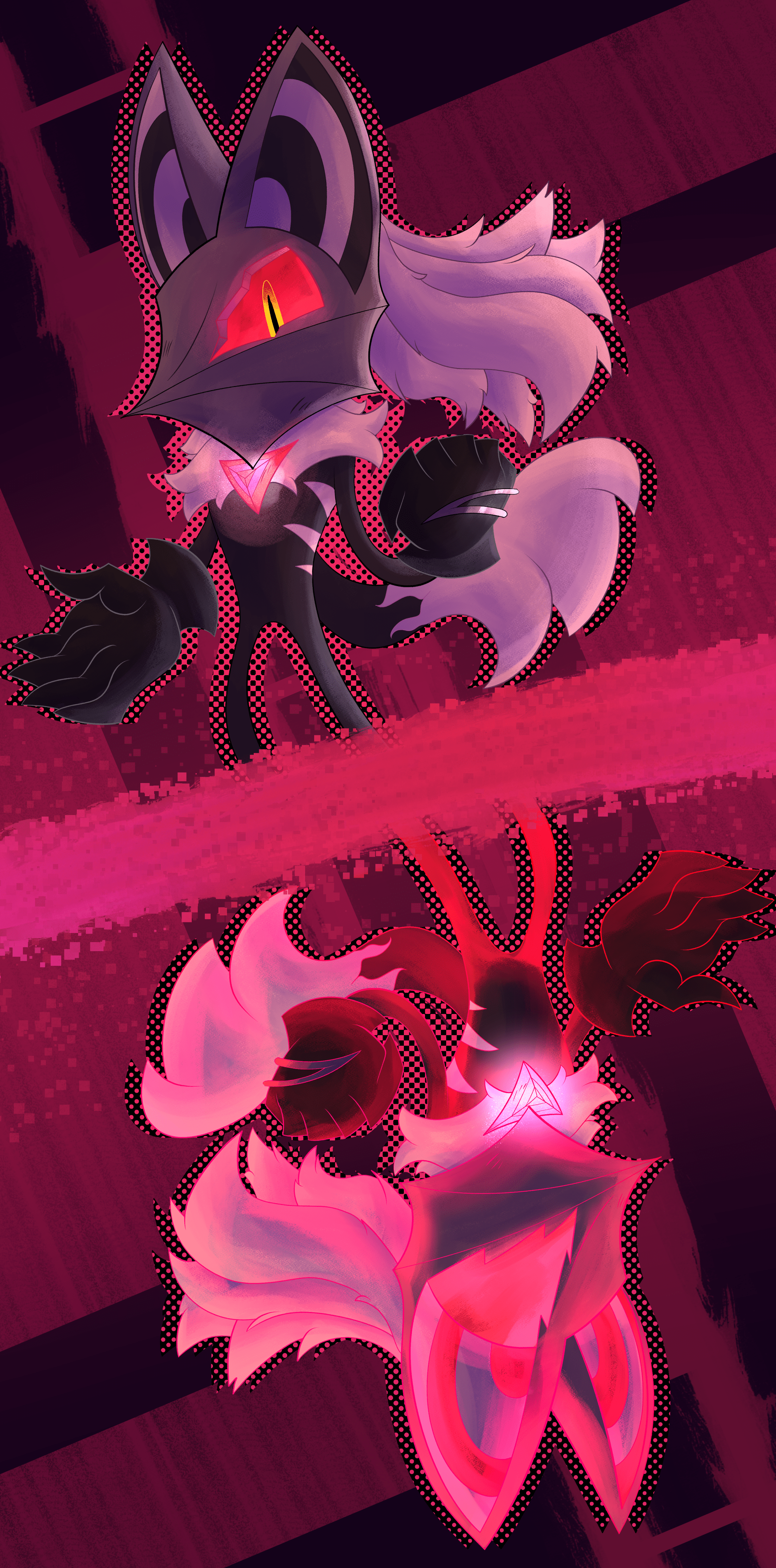 2129x4299 Infinite the jackal by Komario on Newgrounds