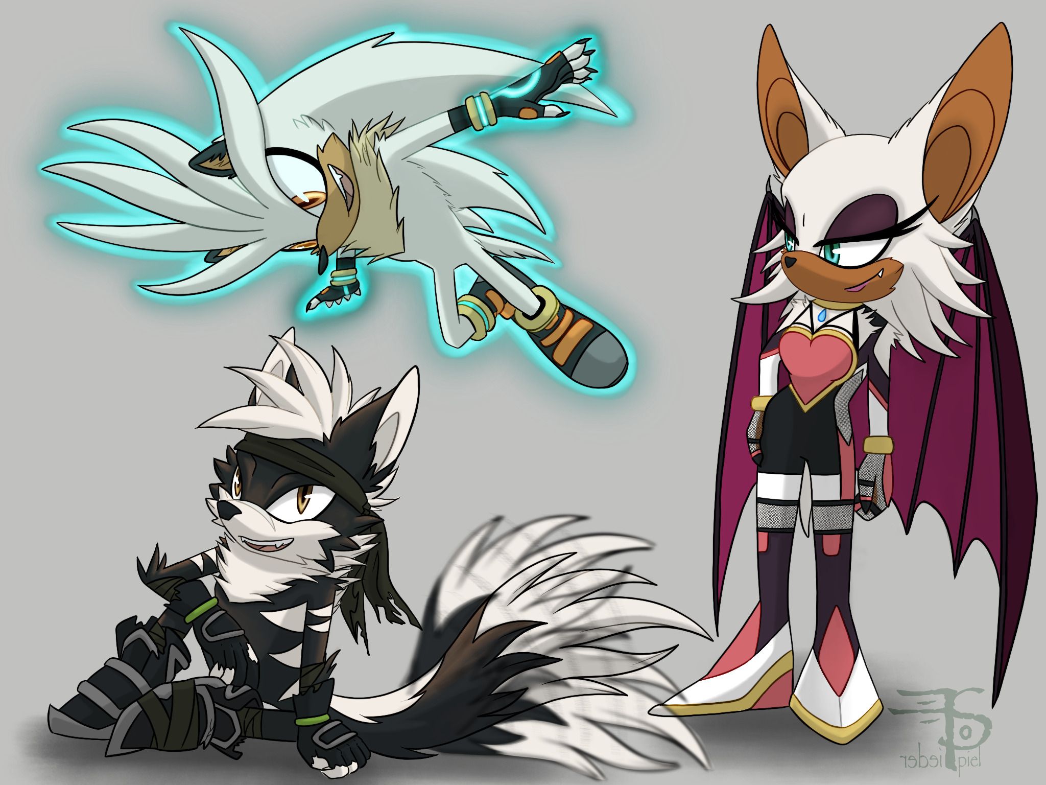 2048x1536 Redemption AUs Redesigns: Shadow, Infinite Zero & Allies