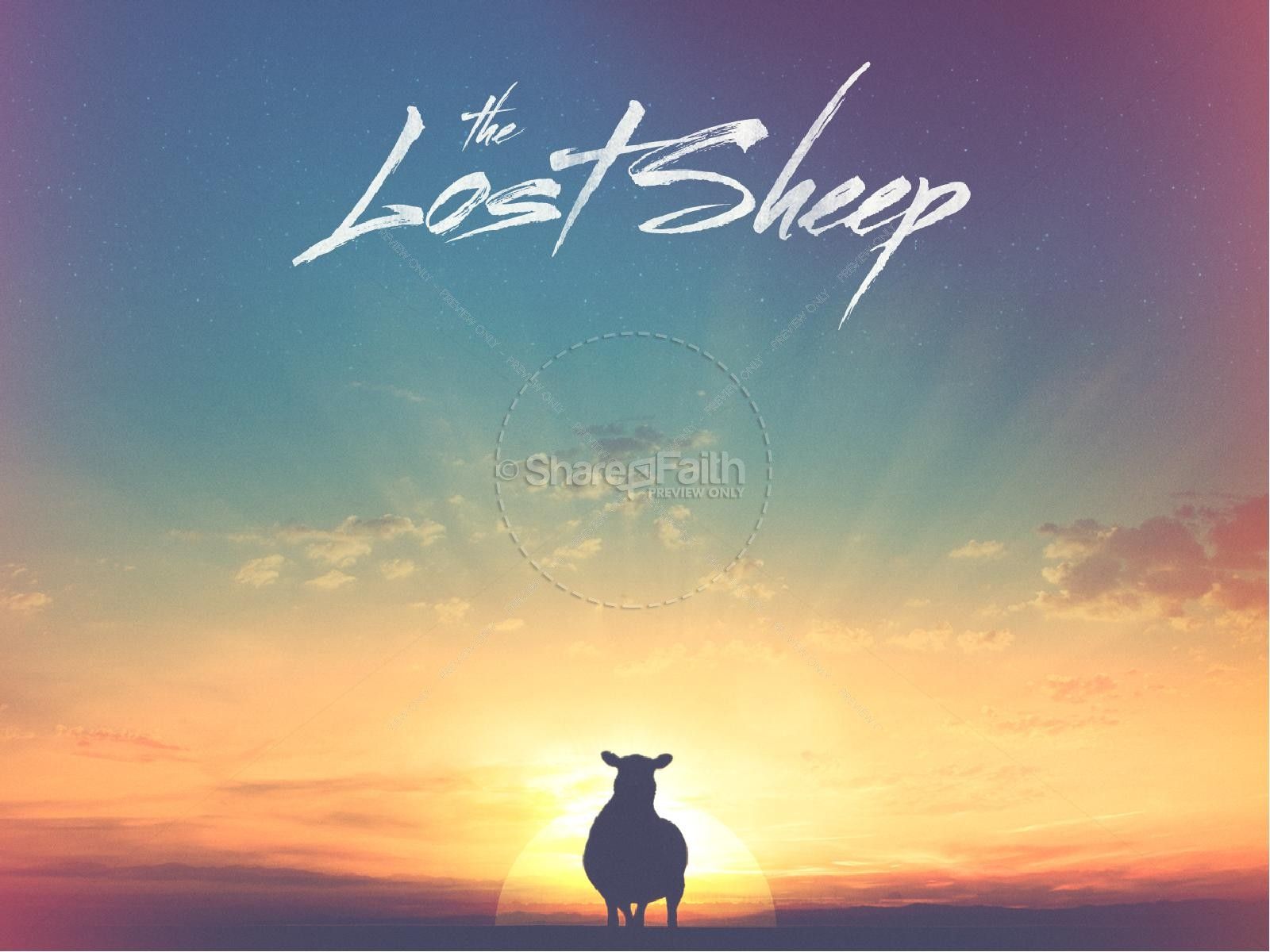 1600x1200 ShareFaith Media The Lost Sheep Christian PowerPoint