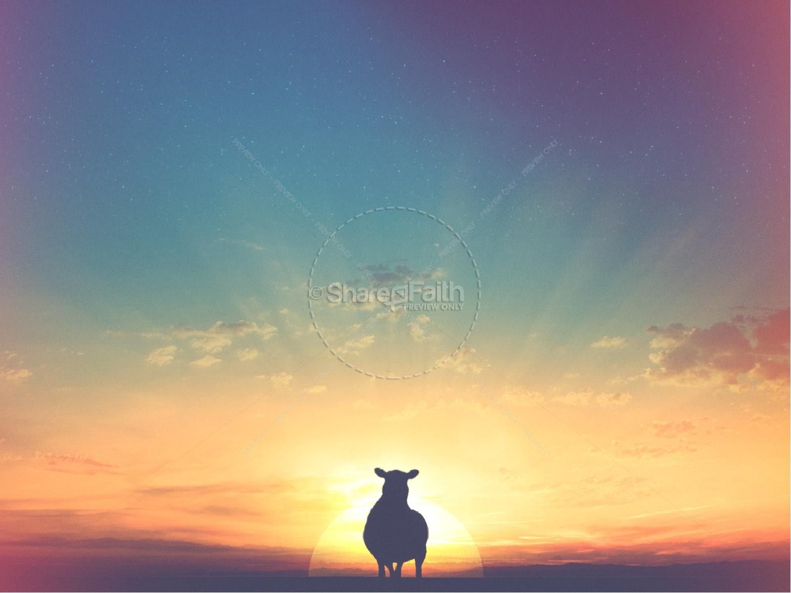 1600x1200 The Lost Sheep Christian PowerPoint