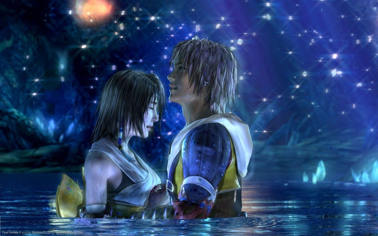 1280x800 Video Game Couple Wallpaper