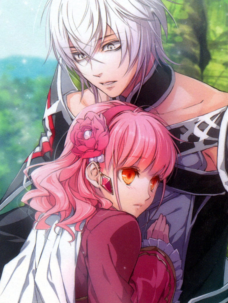 800x1063 Wand Of Fortune, anime, couple, lulu, otome game, HD phone wallpaper