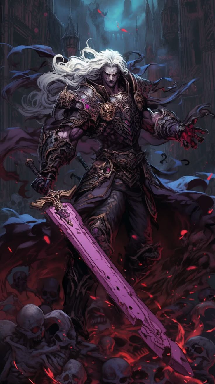 736x1313 Fulgrim Wallpaper