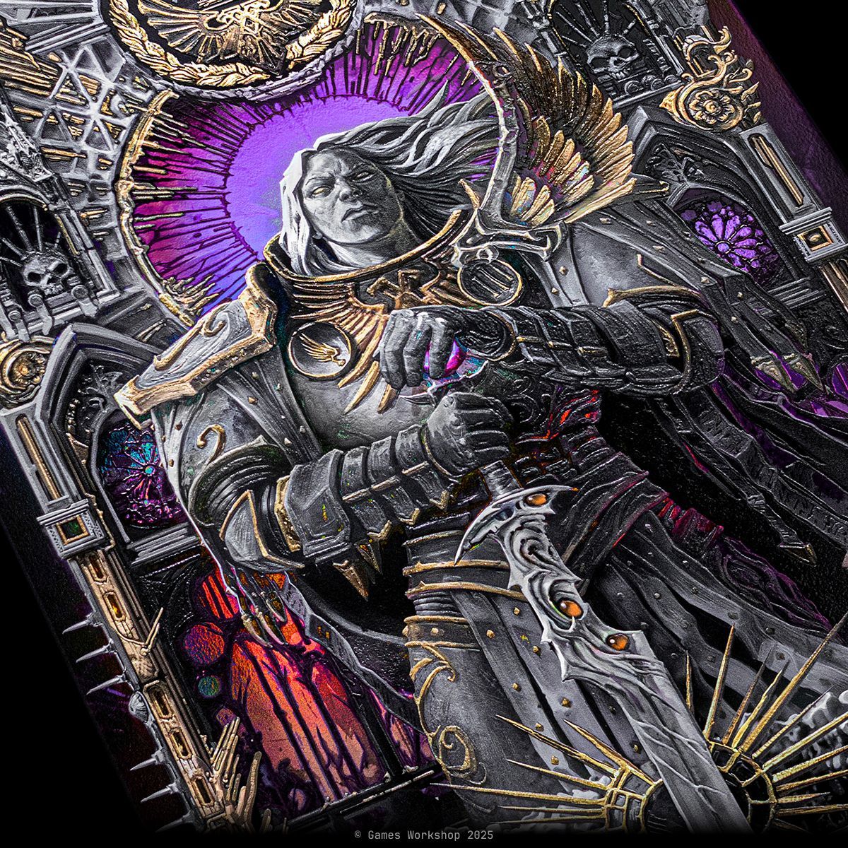 1200x1200 Fulgrim metal poster