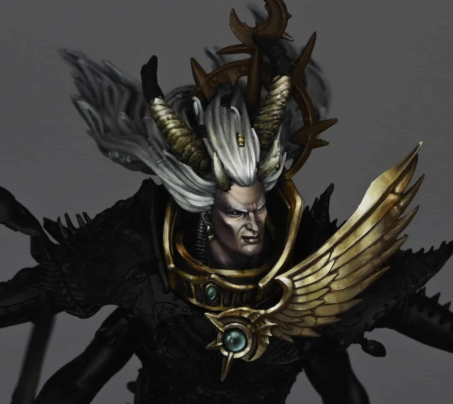 1535x1371 How to Paint Fulgrim Hair and Horns Gray Creations