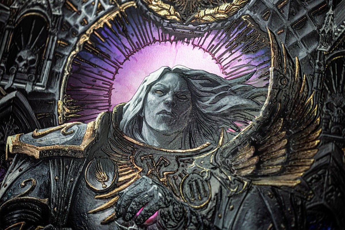 1200x800 Displate Limited Edition Fulgrim 40K Metal Poster