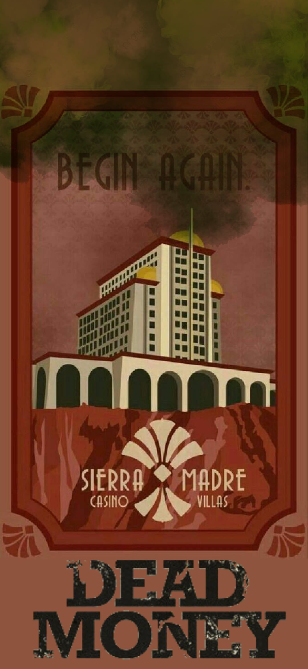 1080x2340 I made a Dead Money phone wallpaper. Feel free to use it