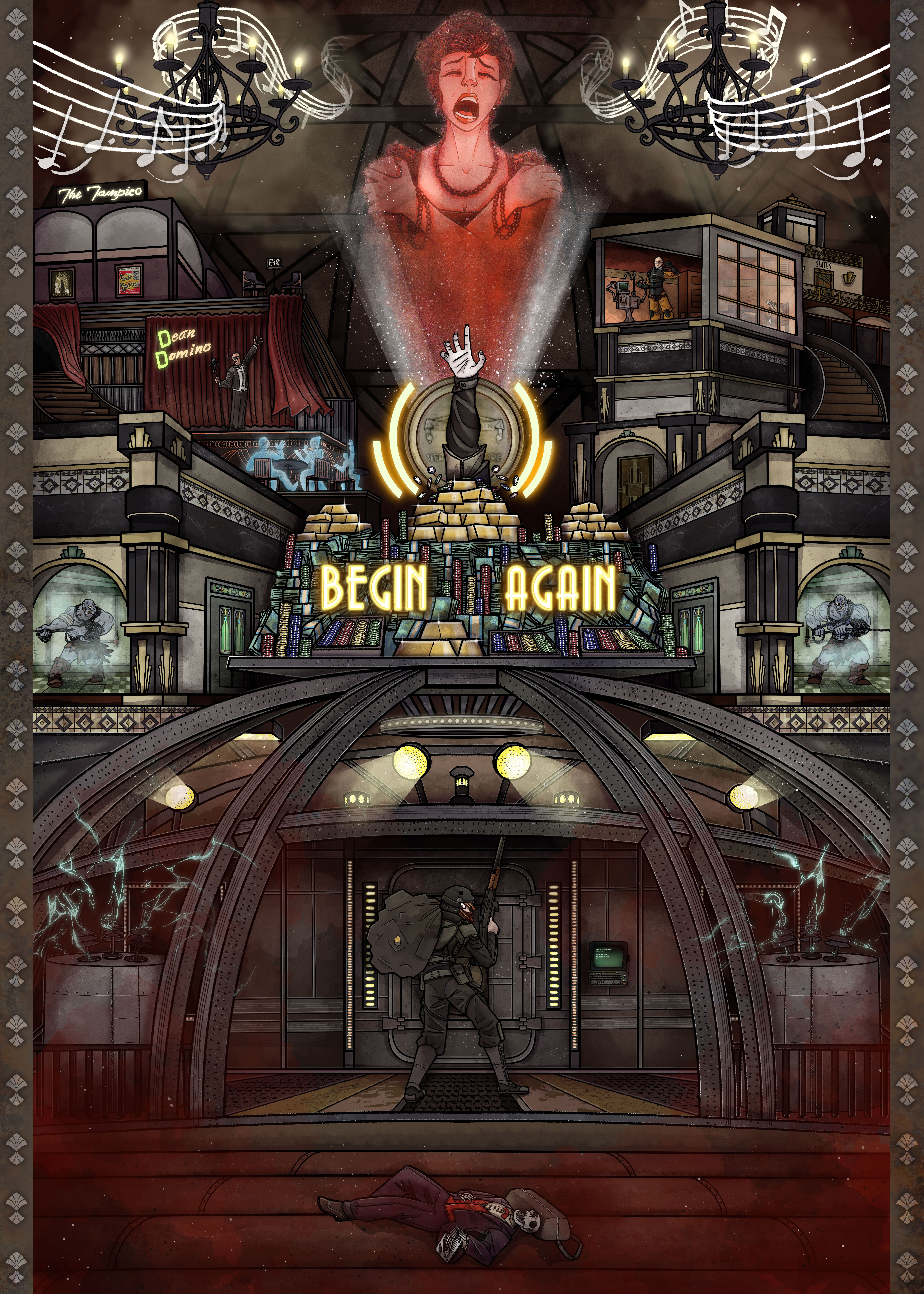 6666x9332 DEAD MONEY Year Anniversary Posters