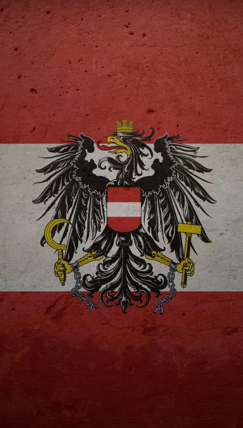 800x1412 Austria, flag, HD phone wallpaper