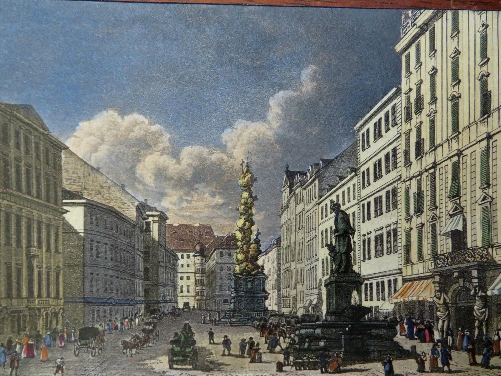 1600x1200 Graben Strasse Vienna Austria Hapsburg Empire c. 1850 street scene print: (1850) Art&nbsp;/&nbsp;Print&nbsp;/&nbsp;Poster