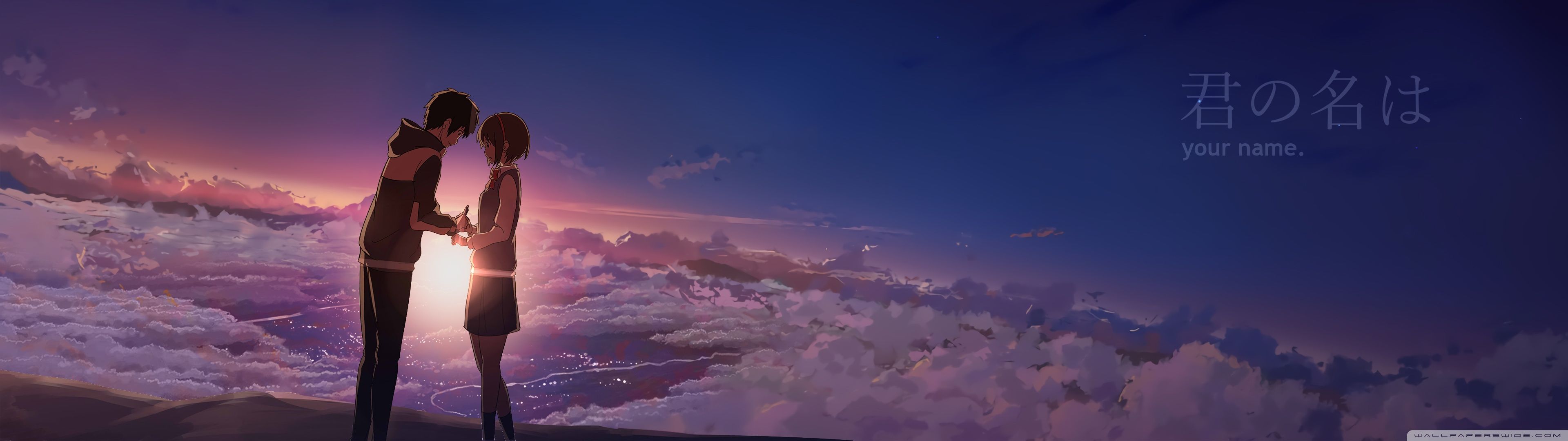 3840x1080 Your Name 4K UHD Wallpaper for UltraHD Desktop and TV : Widescreen and UltraWide Display : Dual Monitor : Smartphone and Tablet Devices