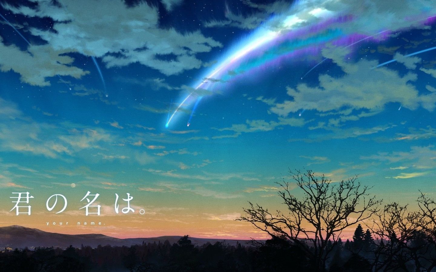 1440x900 Scenery Wallpaper Kimi No Na Wa Wallpaper 1366x768 Download Kimi No Na Wa Wallpaper