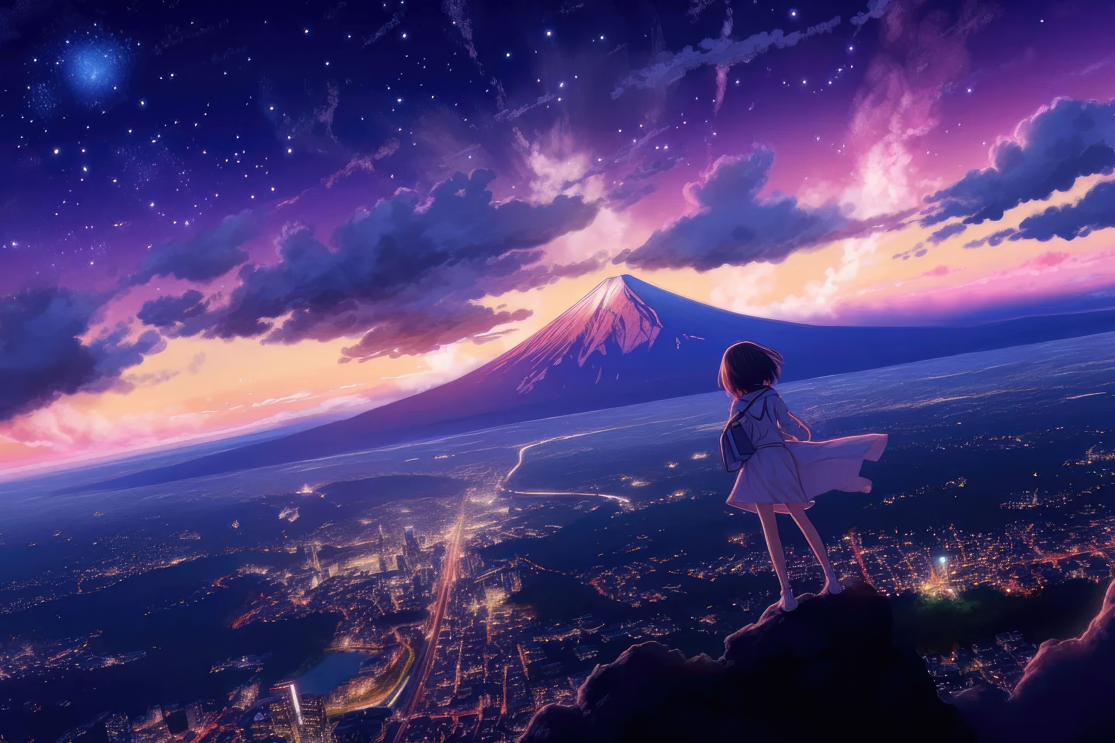 3840x2560 Anime Girl Mind Is A Void Wallpaper, HD Anime Wallpaper, 4k Wallpaper, Image , Background, Photos and Picture