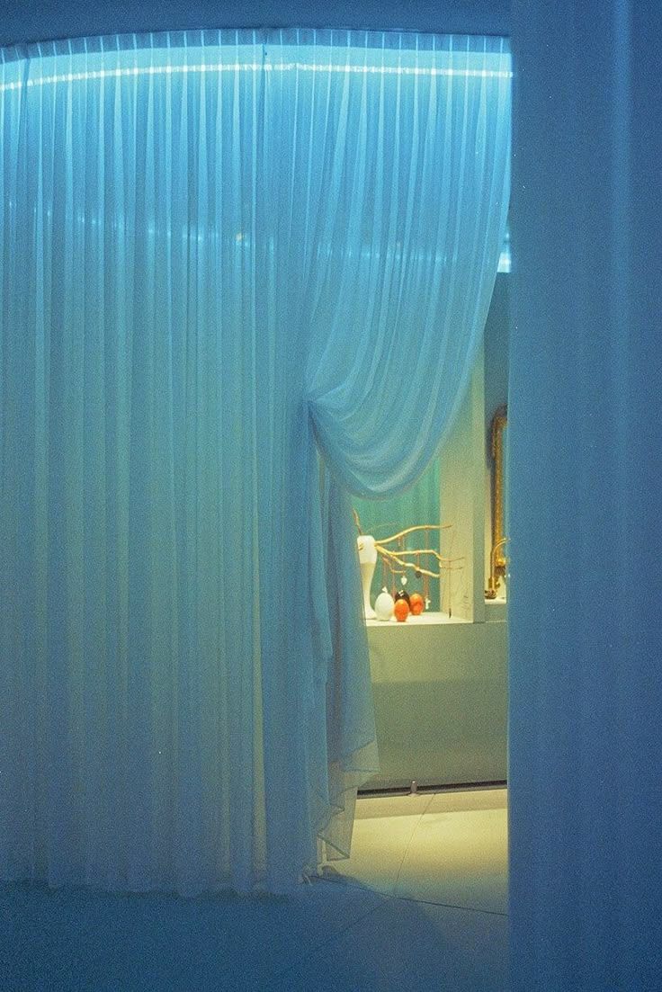 736x1103 Behind The Curtains: David Altrath Captures Blue Hued Atmosphere At Groningen Museum
