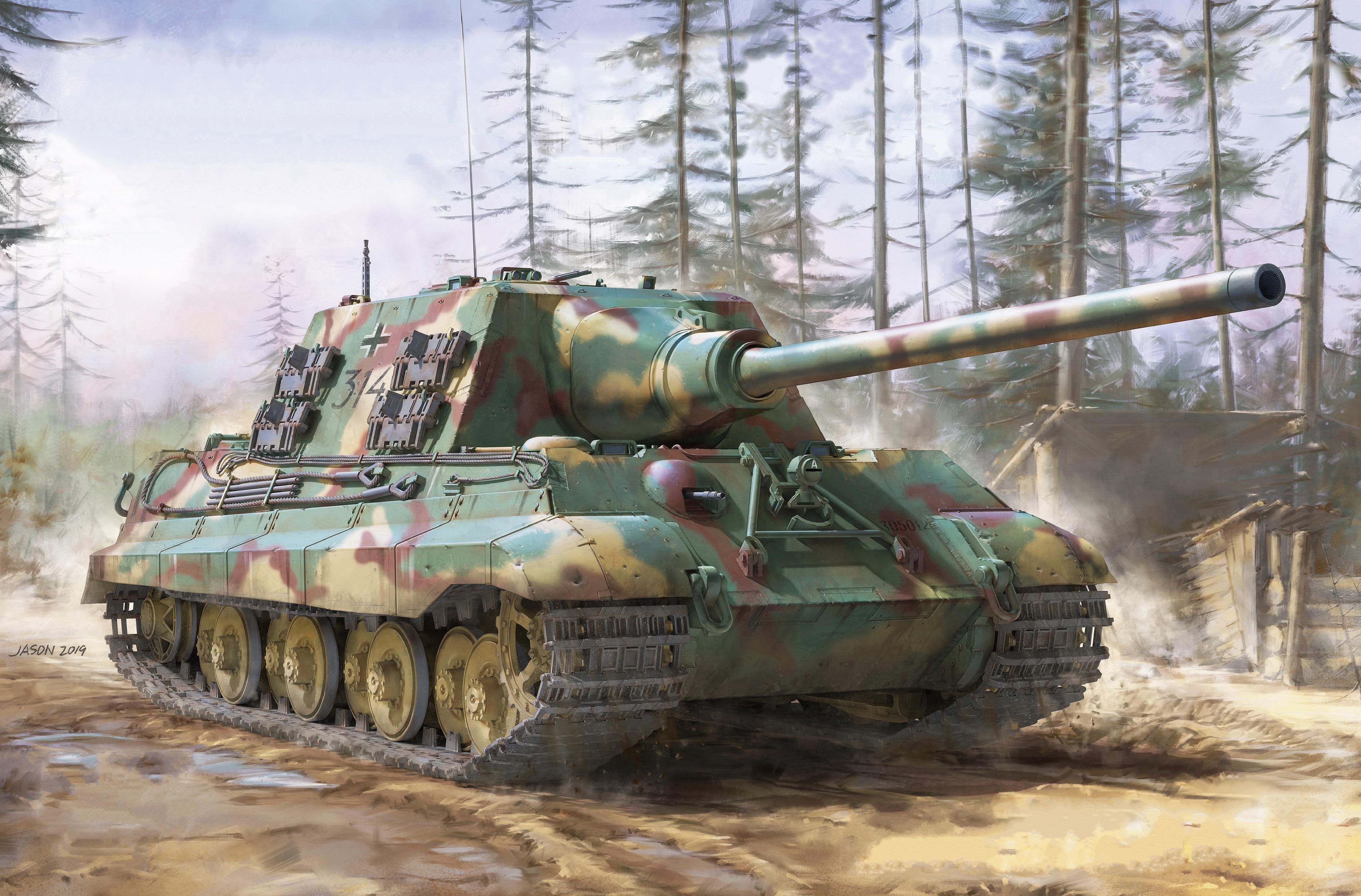 4488x2953 Jagdtiger Tank Destroyer in 4K Ultra HD Military Wallpaperx2953