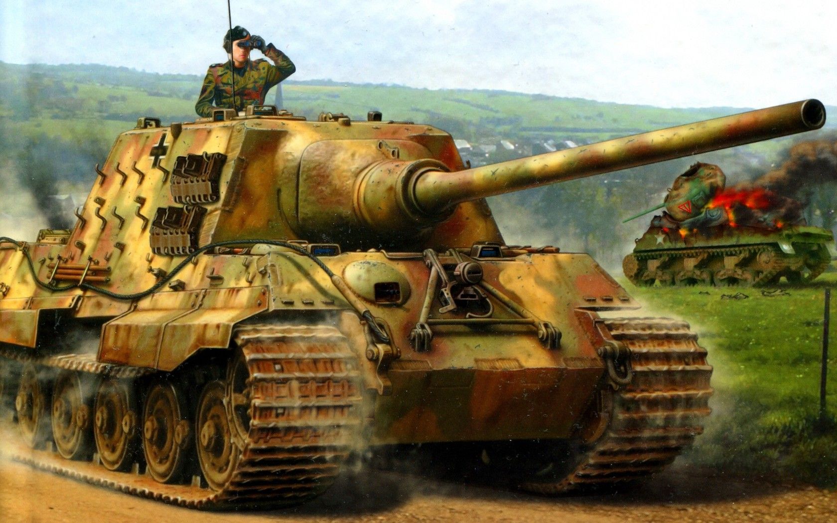 1680x1050 Download Military Jagdtiger Wallpaperx1050