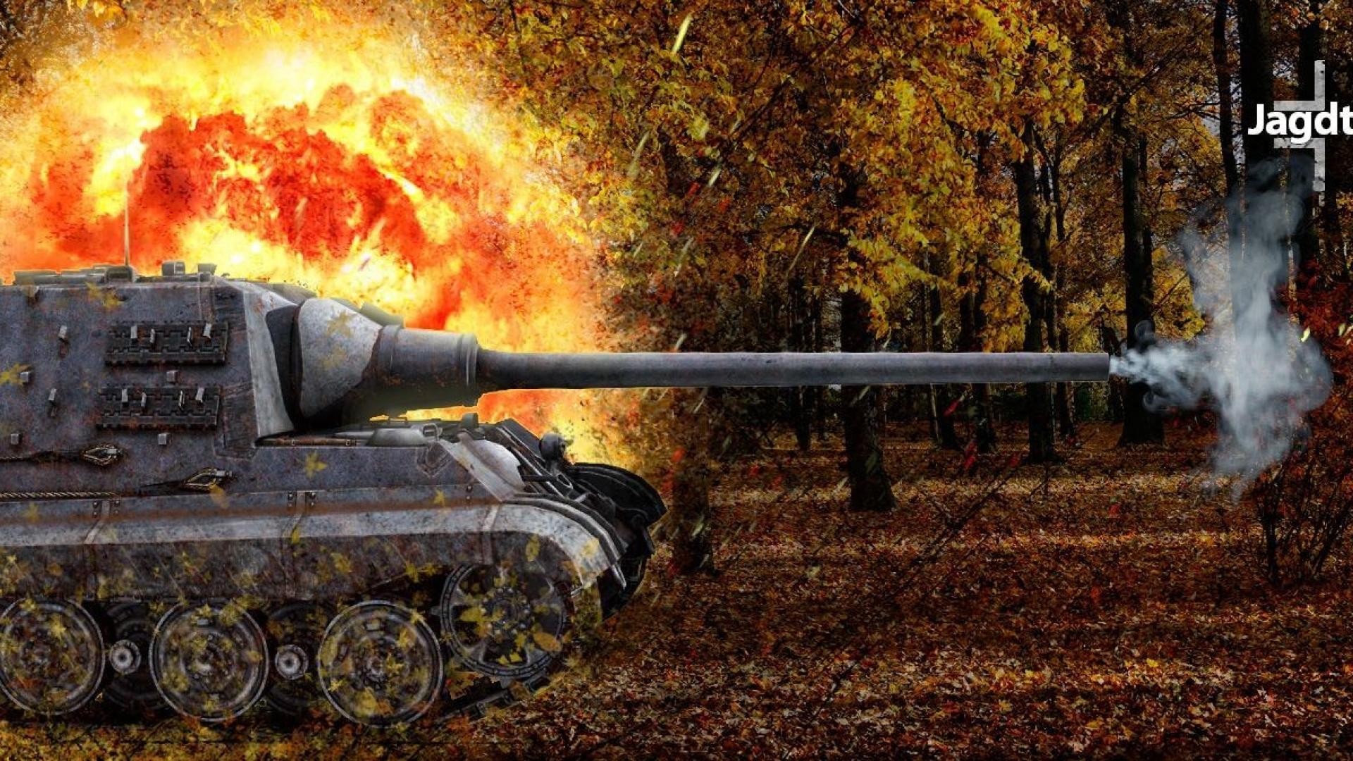 1920x1080 Jagdtiger The Tank Wallpaper